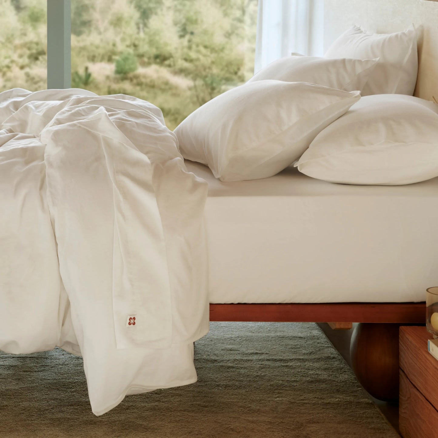 PureWovenTM Organic Cotton Sheet Set