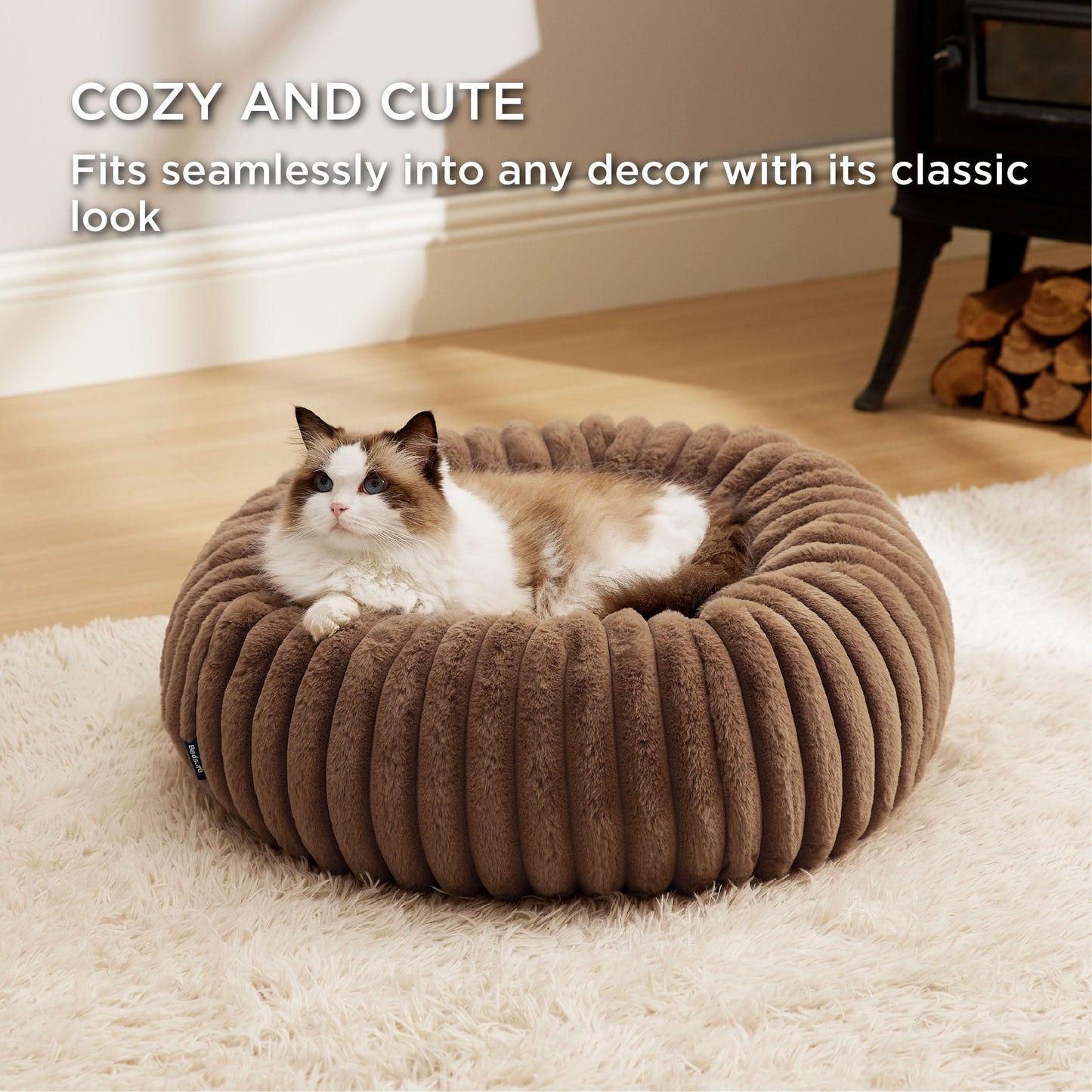 ComfyFleeceTM Donut Dog Bed