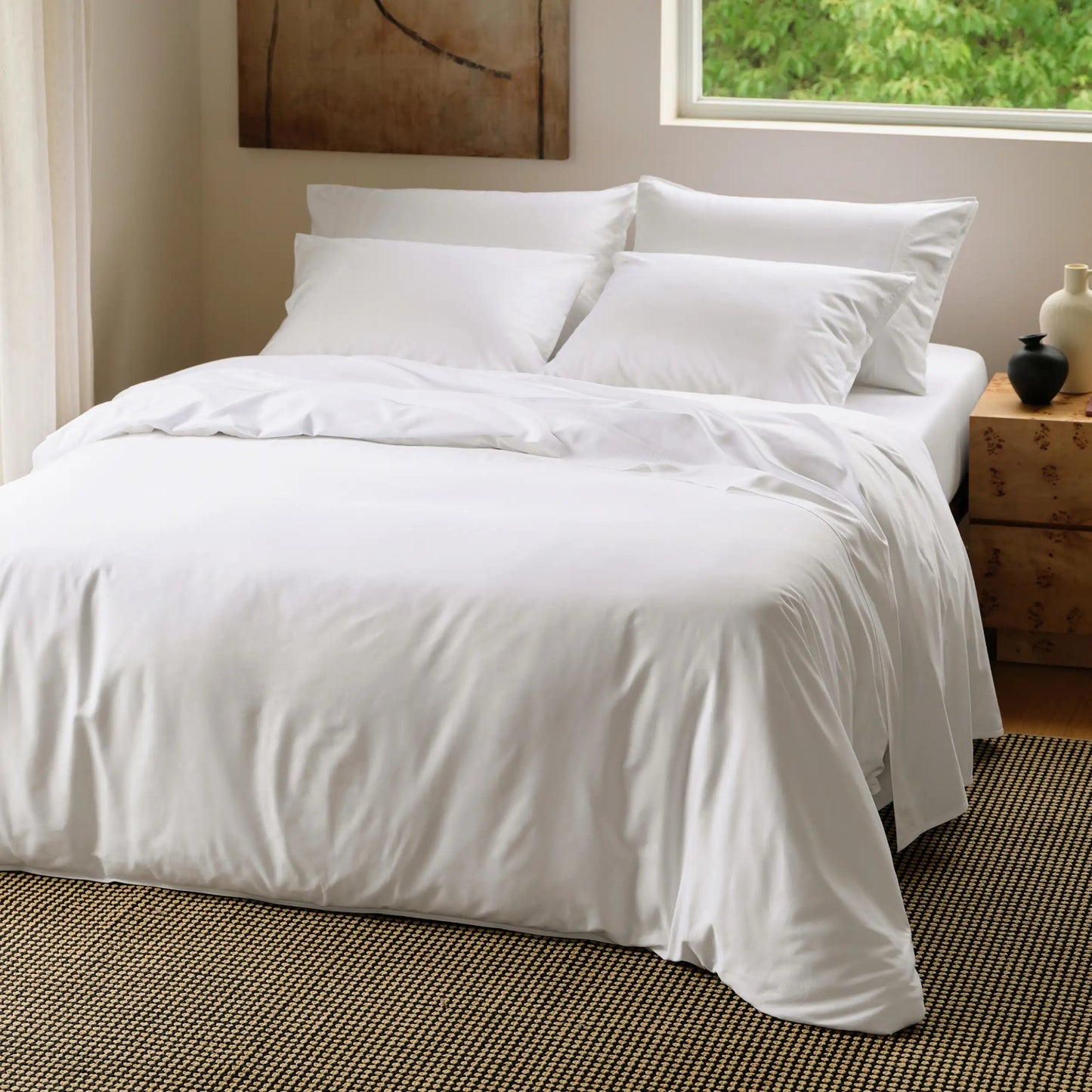 PureWovenTM Serene Blend Duvet Cover Set