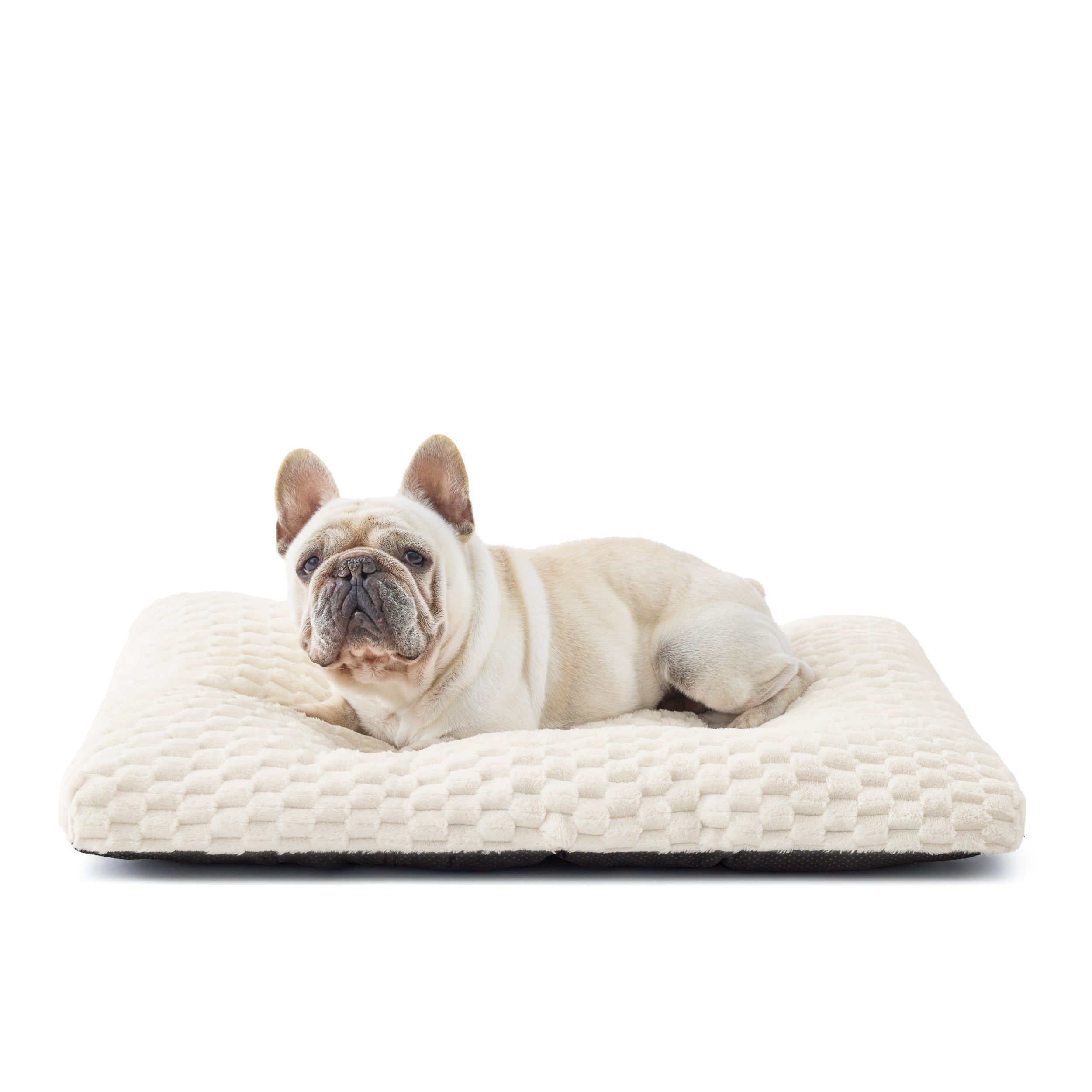 Soft Bubble Fleece Dog Bed