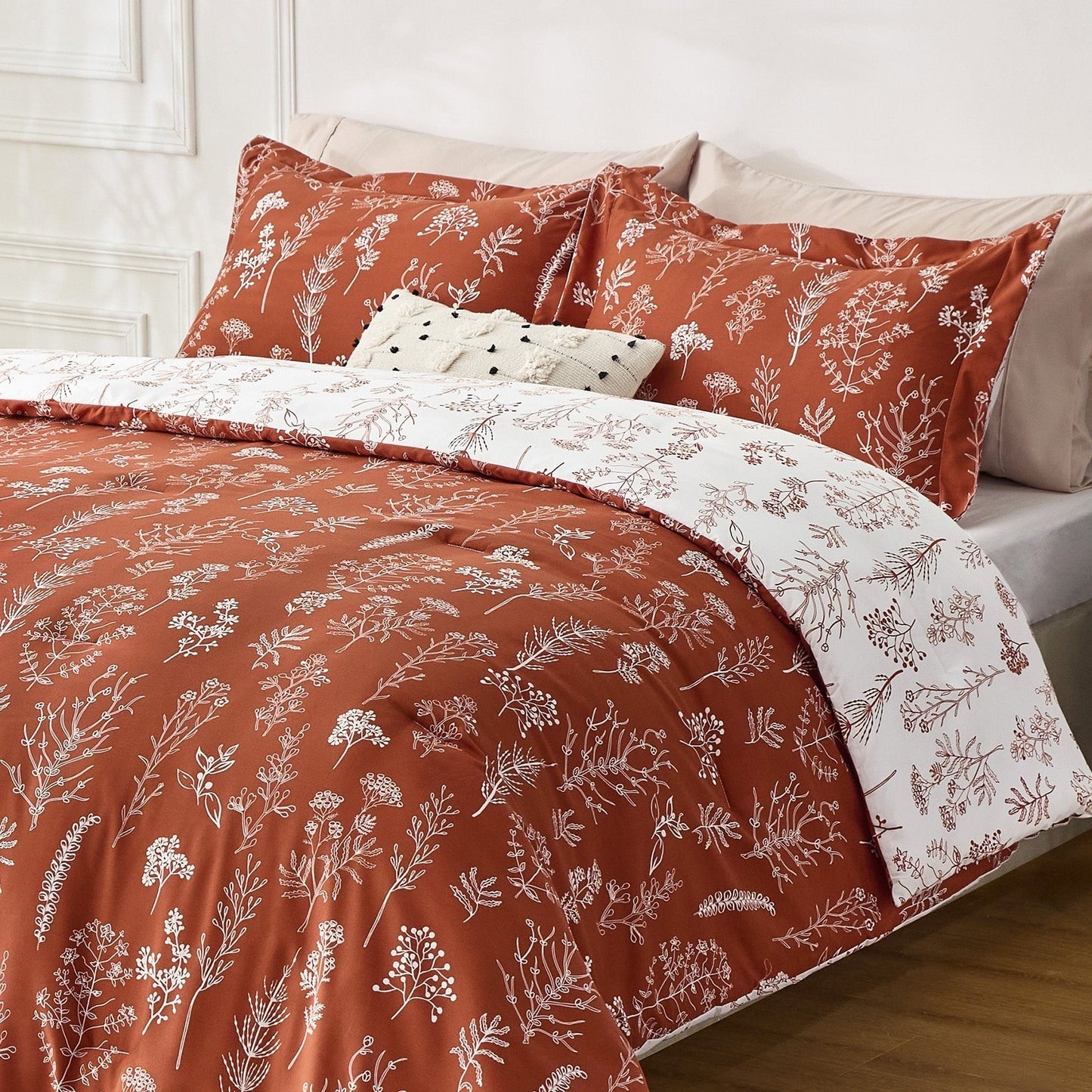 Floral Comforter Set
