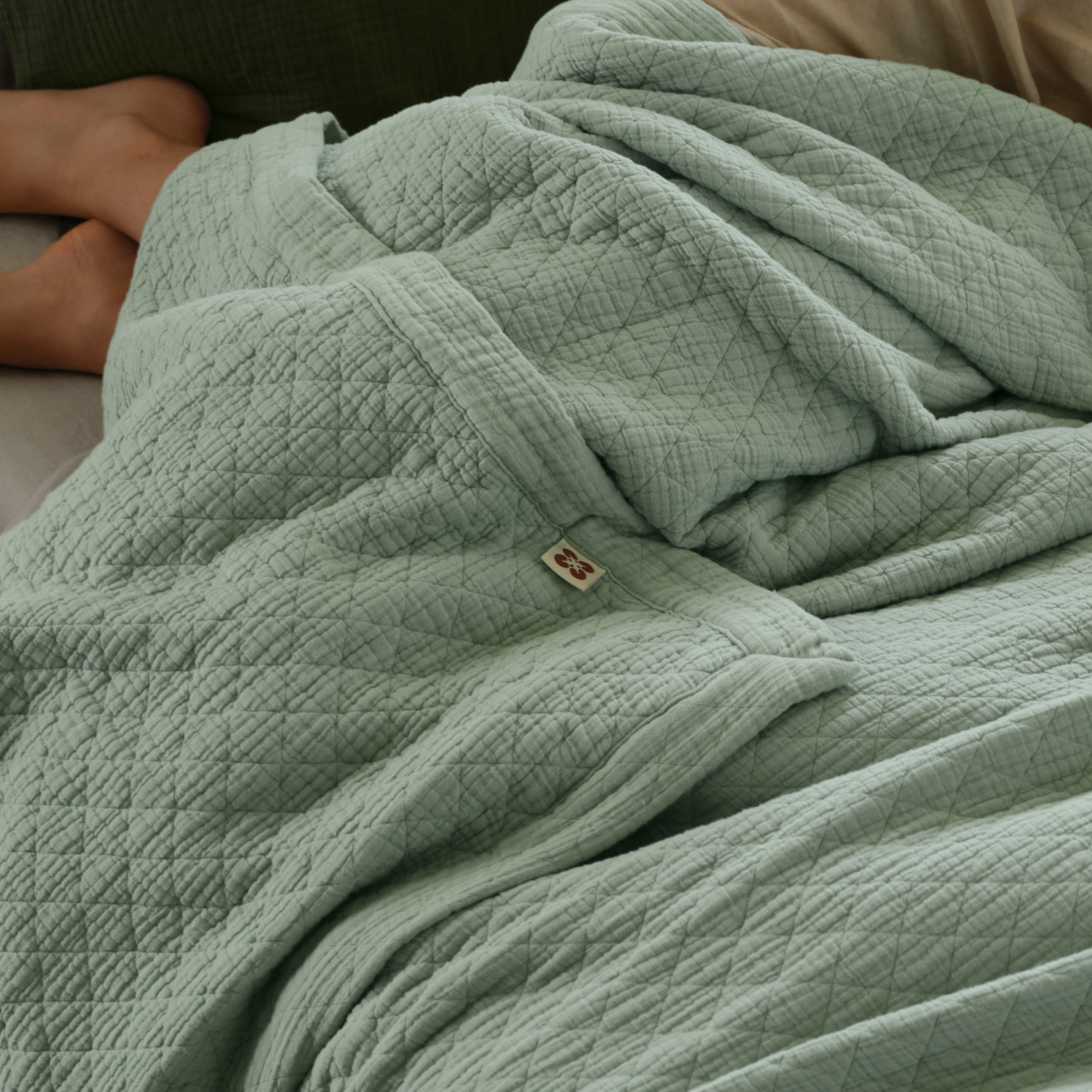 PureWovenTM 8-Layer Cotton Muslin Blanket