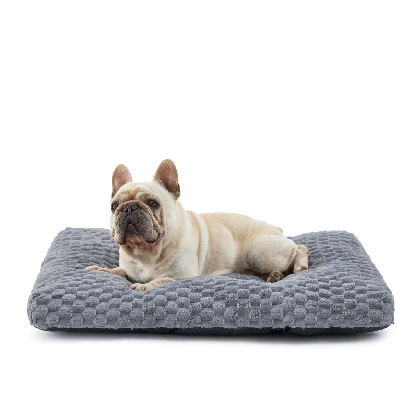 Soft Bubble Fleece Dog Bed