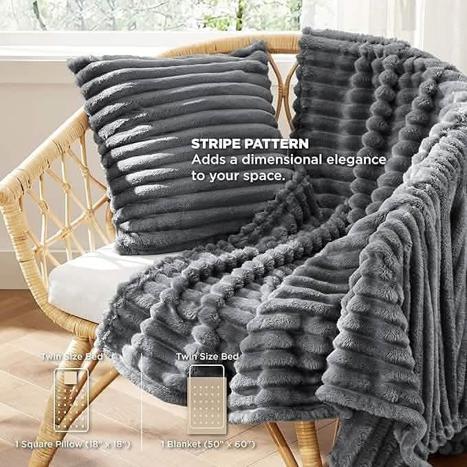 Striped Comforter Set