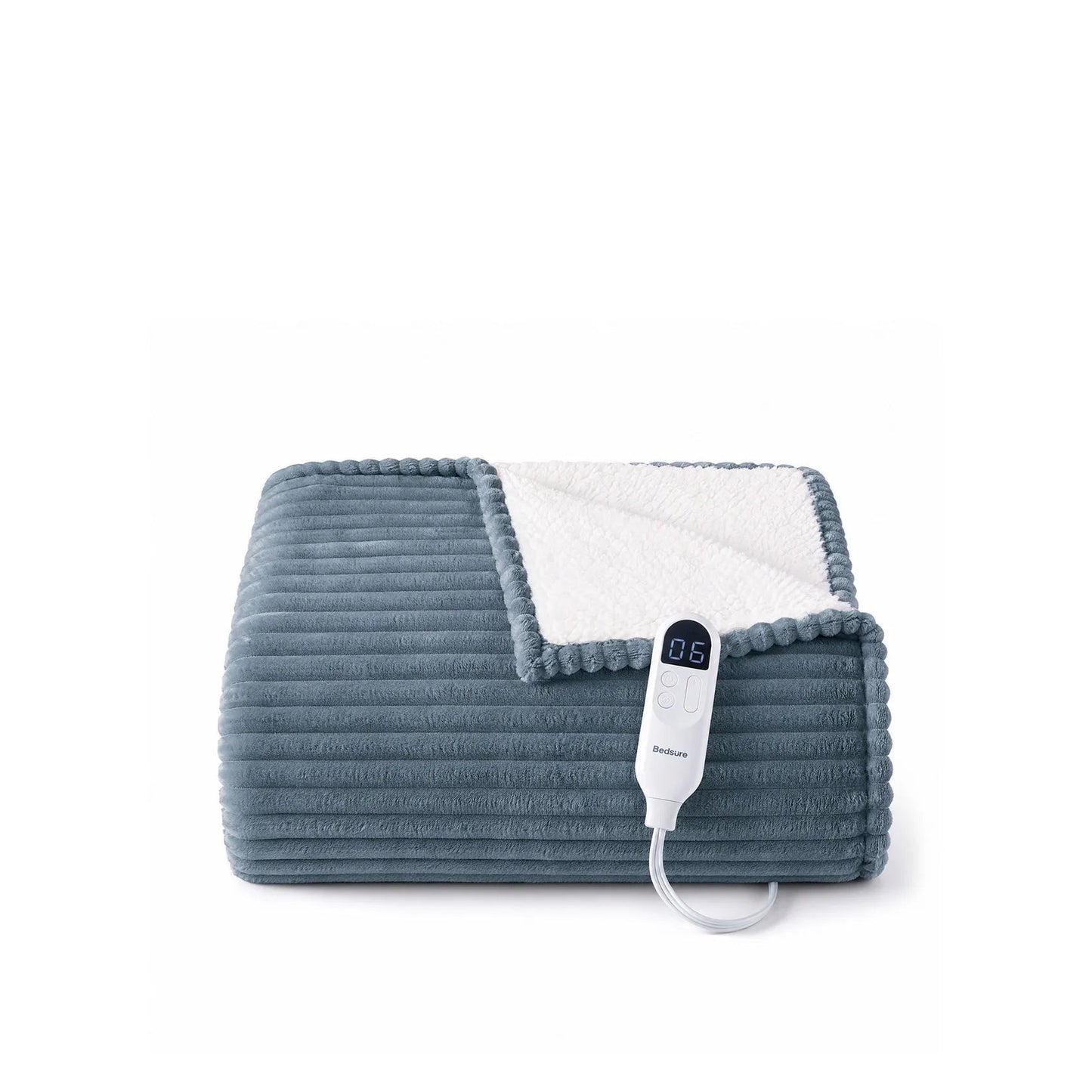 Ribbed Heated Blanket