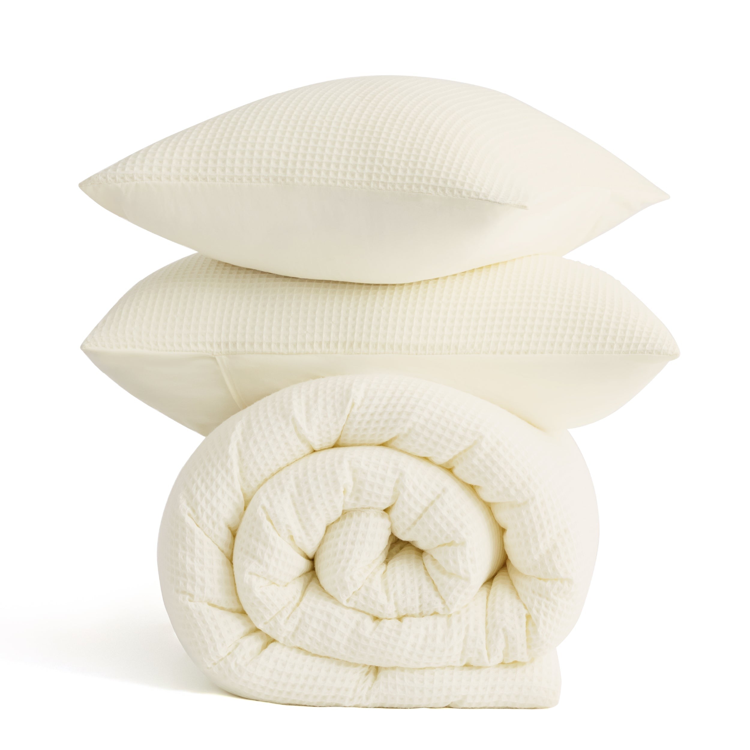 Classic Waffle Comforter Set