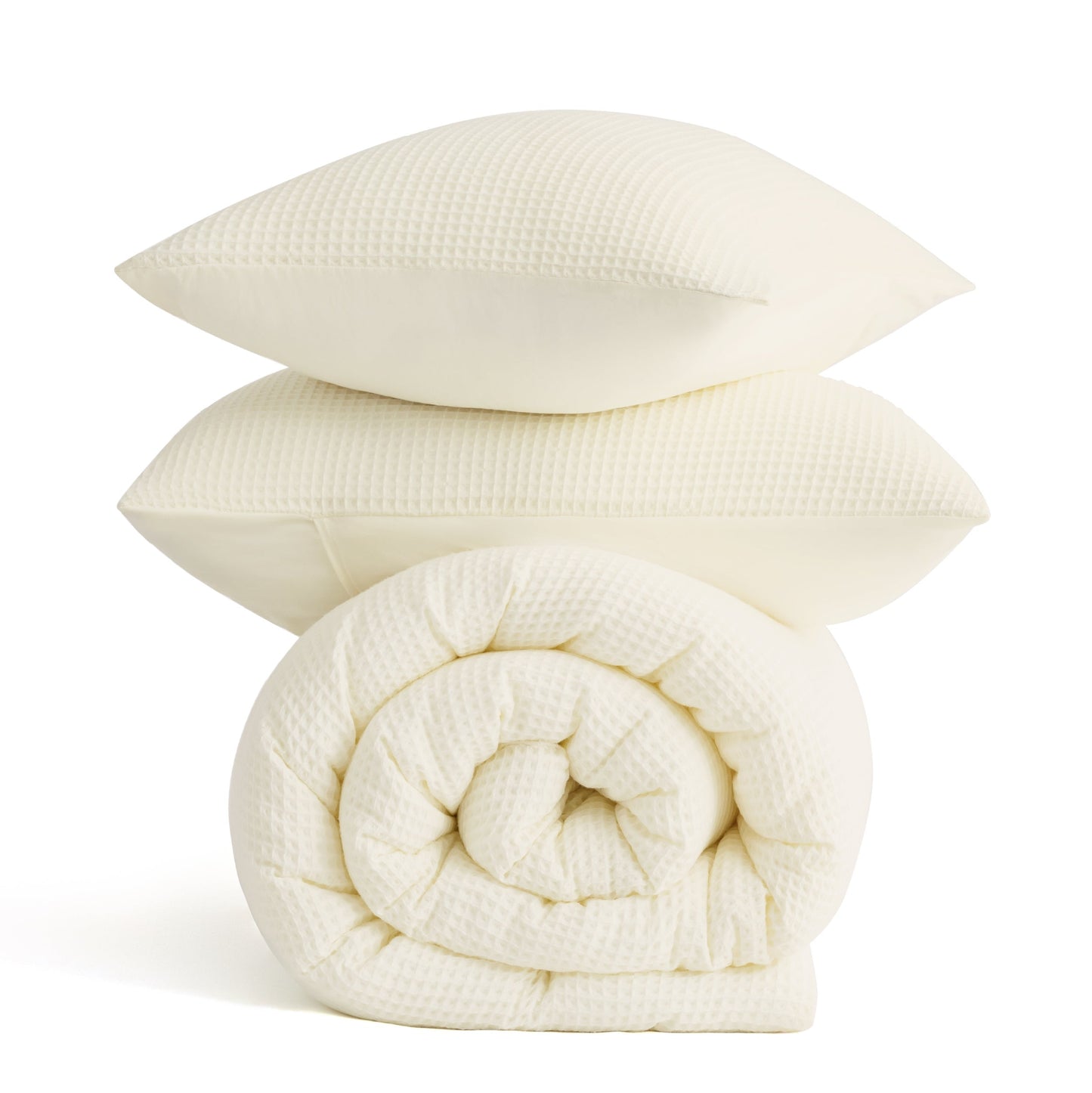 Classic Waffle Comforter Set