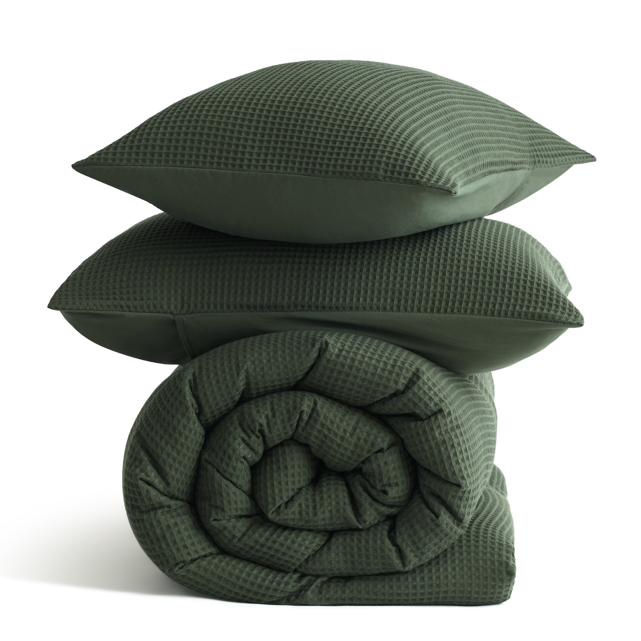 Classic Waffle Comforter Set