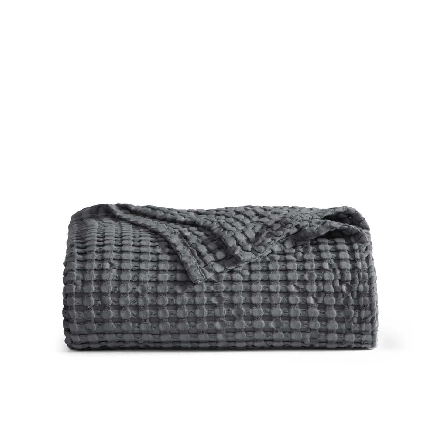 Rayon Derived From Bamboo Waffle Blanket
