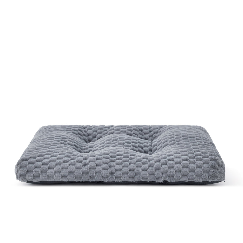 Soft Bubble Fleece Dog Bed