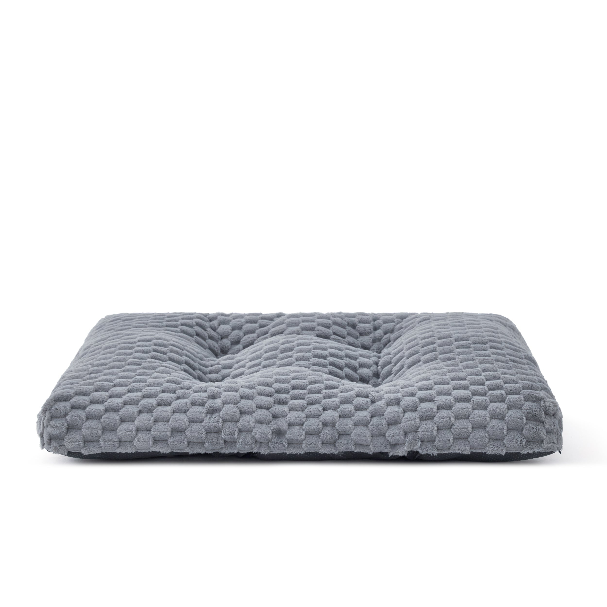 Soft Bubble Fleece Dog Bed