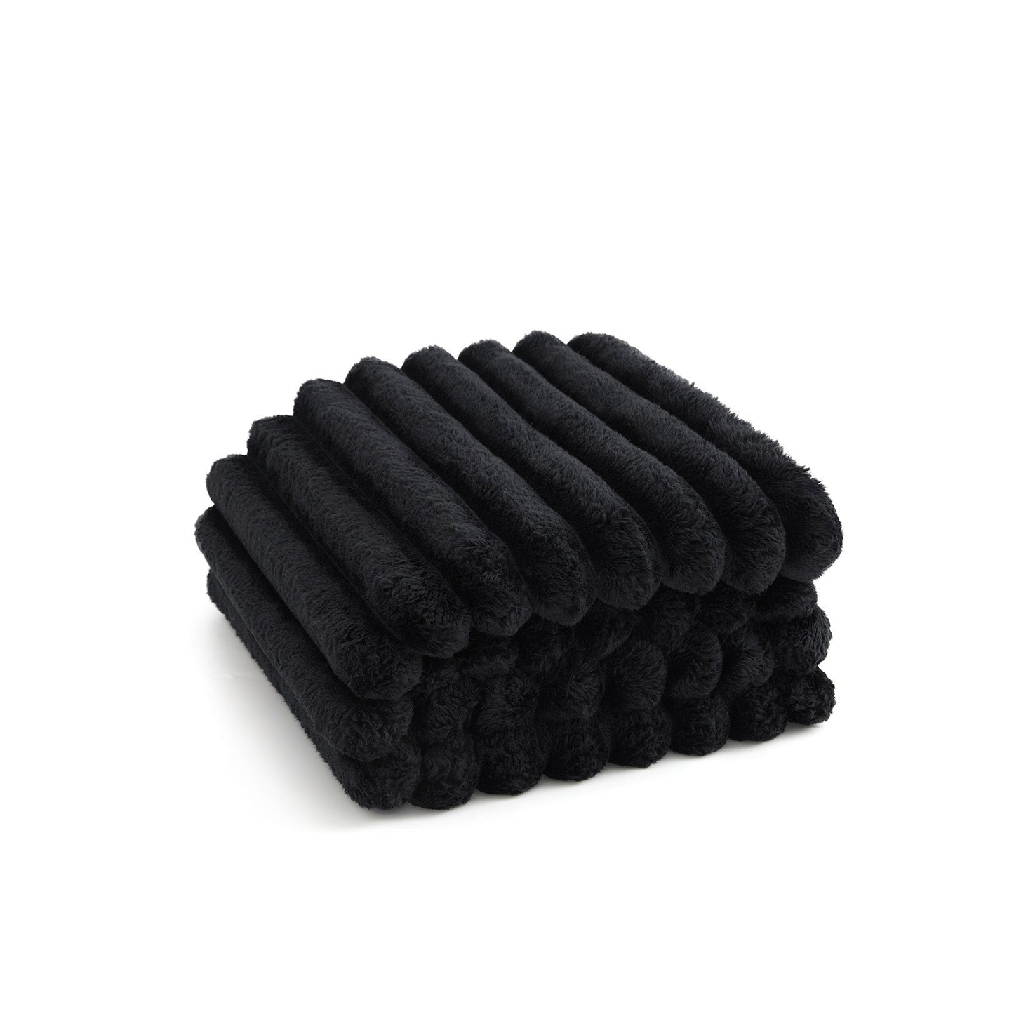 Luxplush Striped Blanket