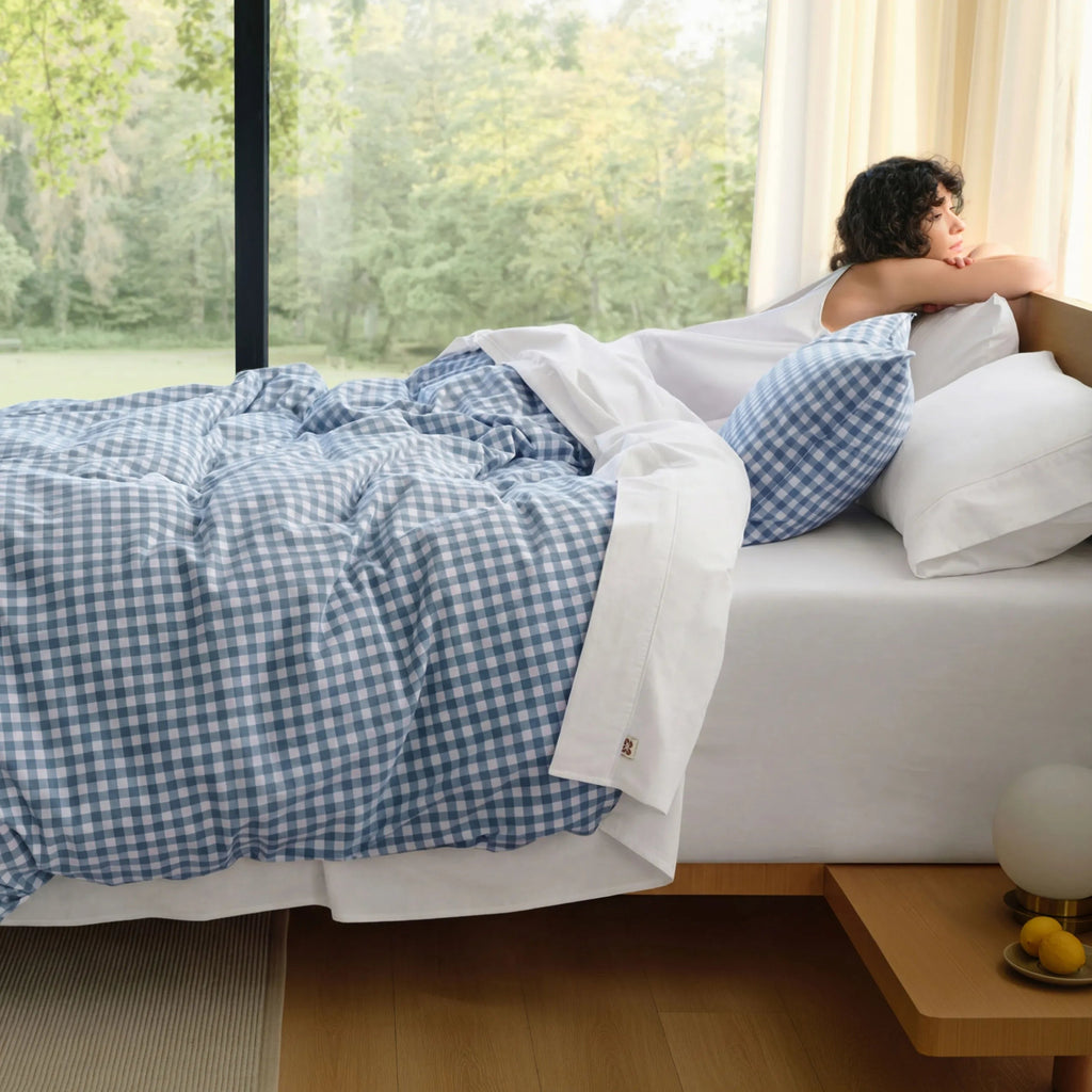 Natural Weekend Washed Cotton Gingham Bundle