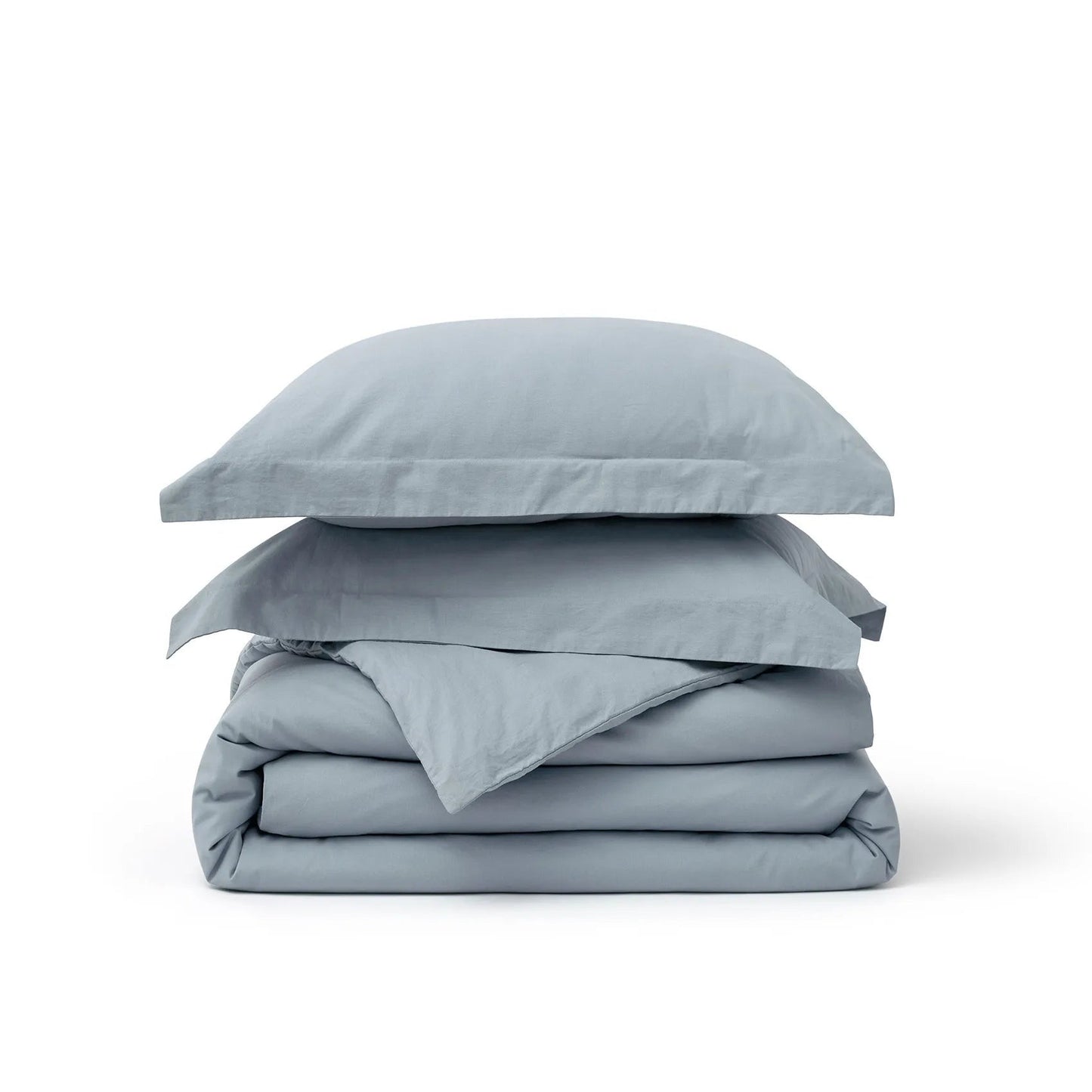 PureWovenTM Washed Cotton Duvet Cover Set