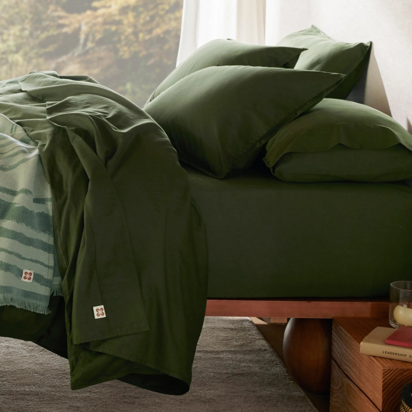 PureWovenTM Organic Cotton Sheet Set