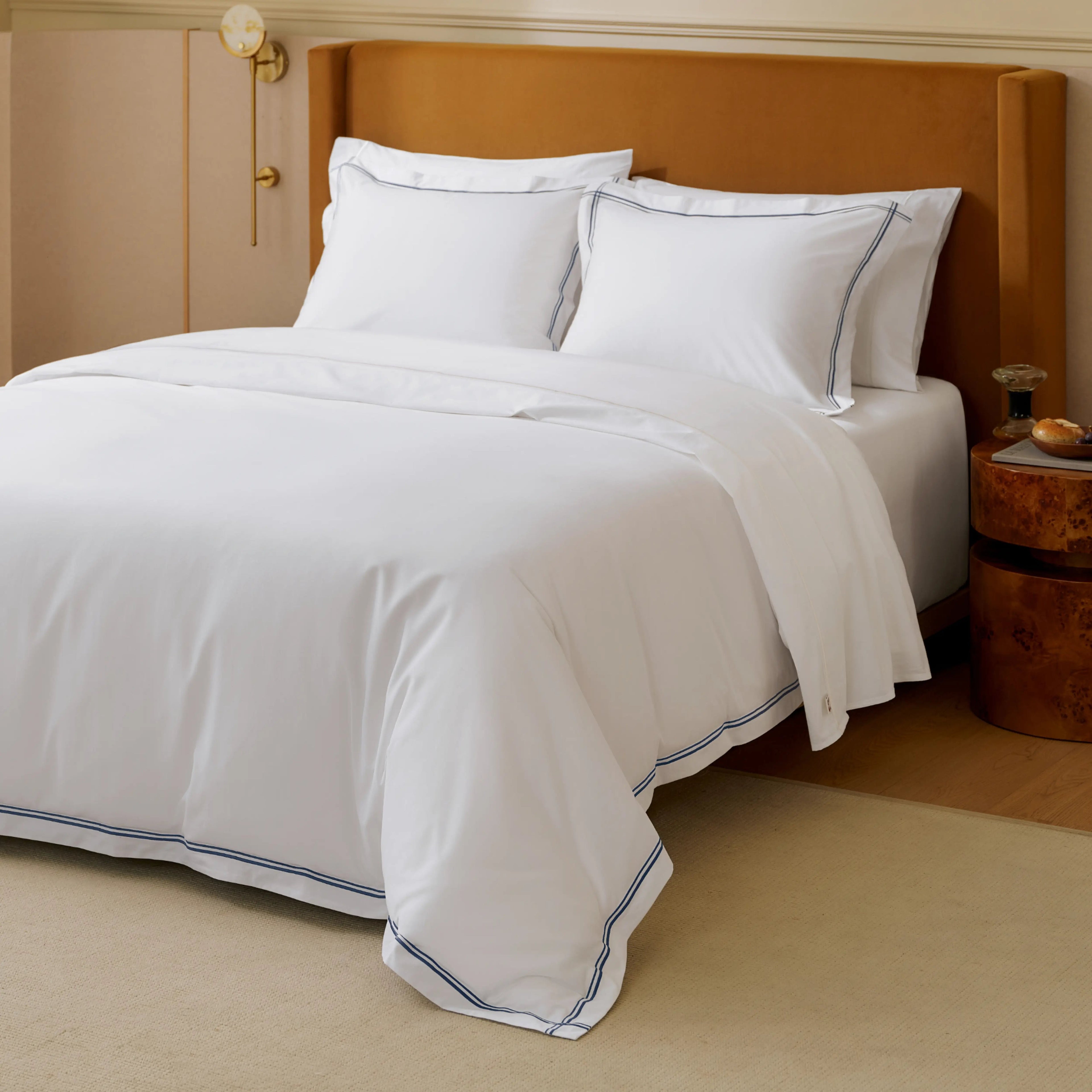 PureWovenTM Giza Egyptian Cotton Duvet Cover Set