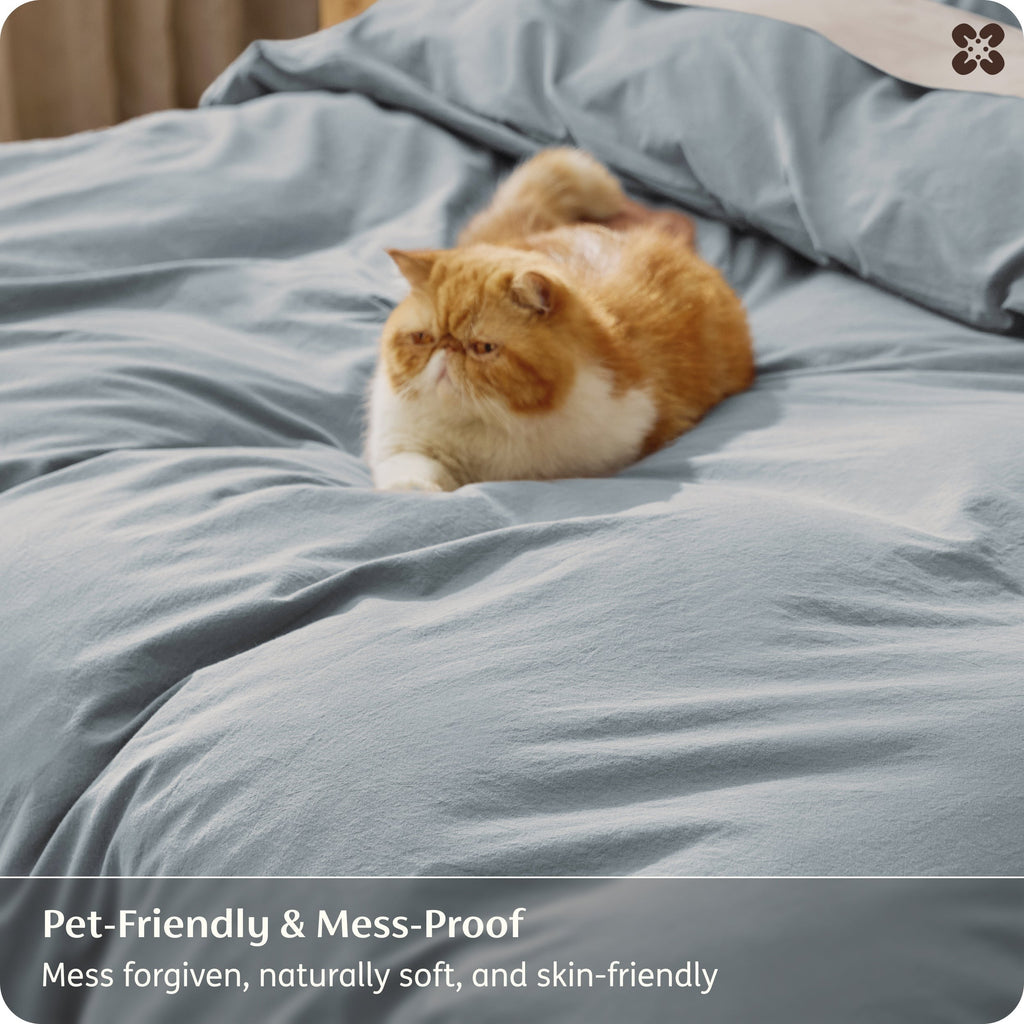 Washed Cotton Duvet Cover