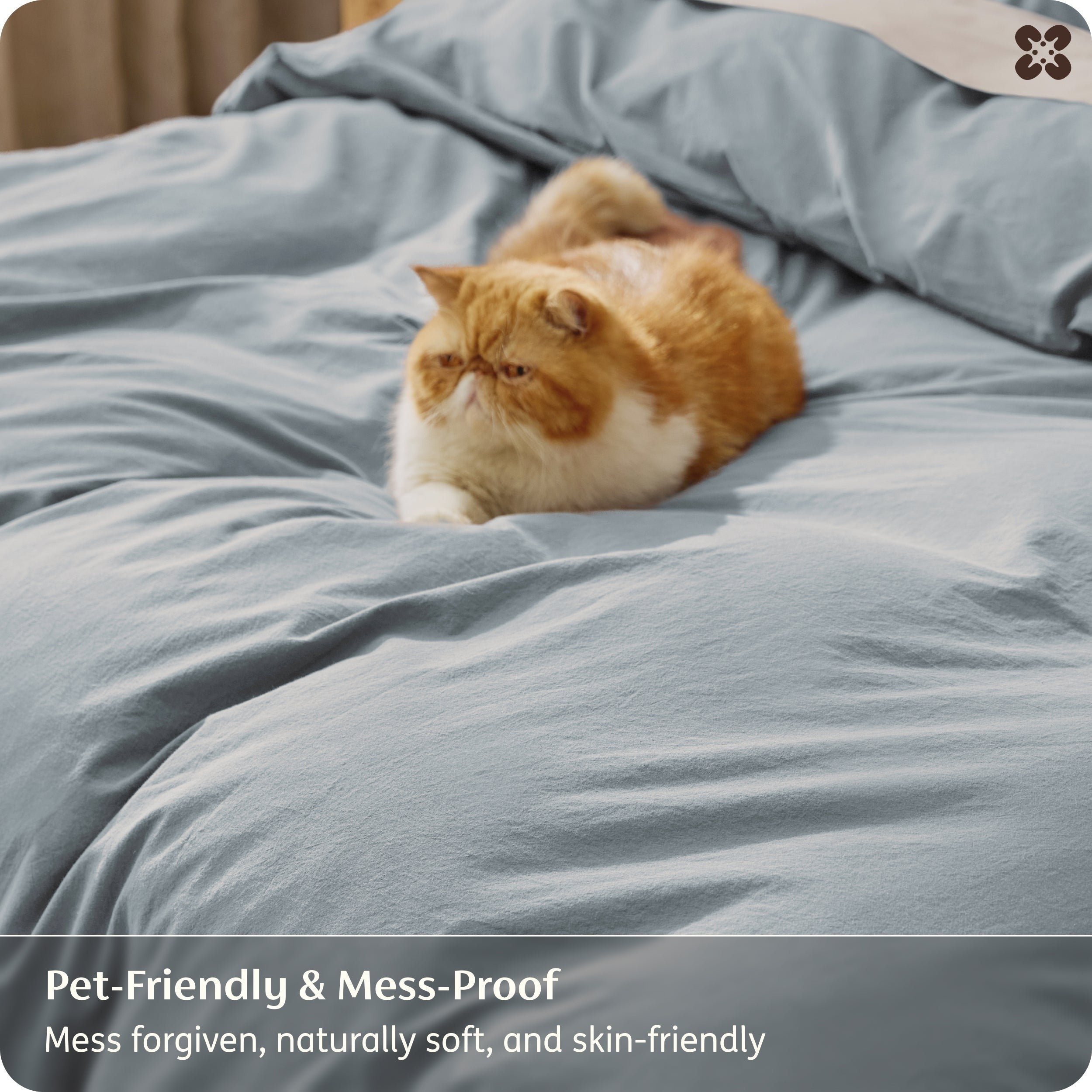 Washed Cotton Duvet Cover