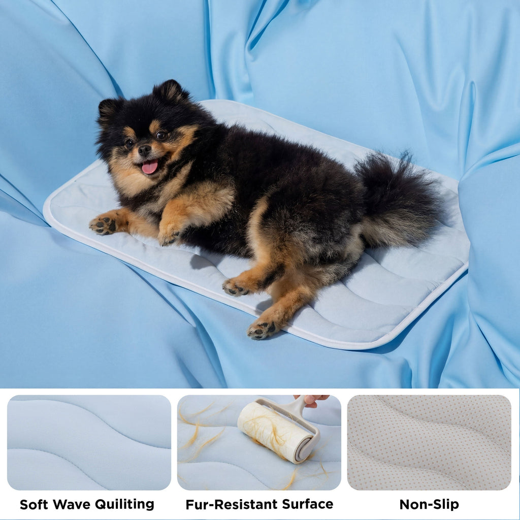 Wave Cooling Dog Mat