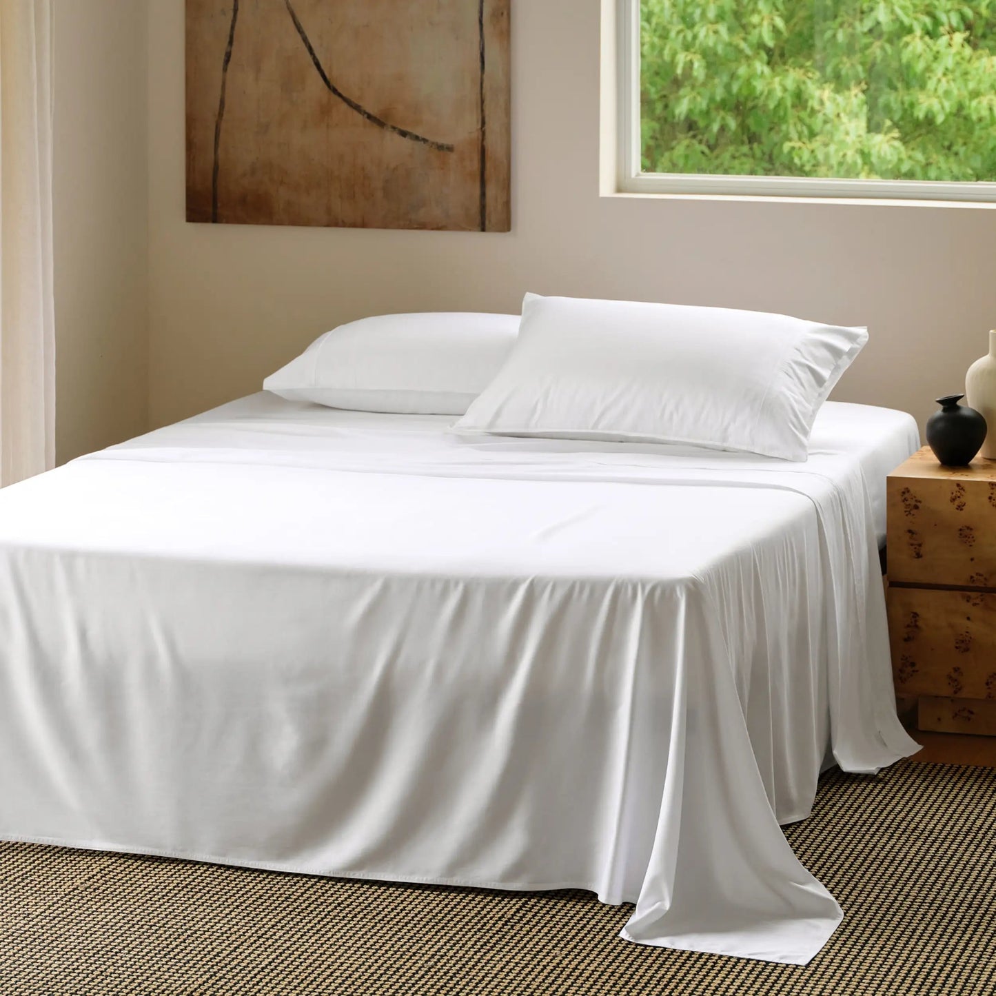 PureWovenTM Serene Blend Sheet Set