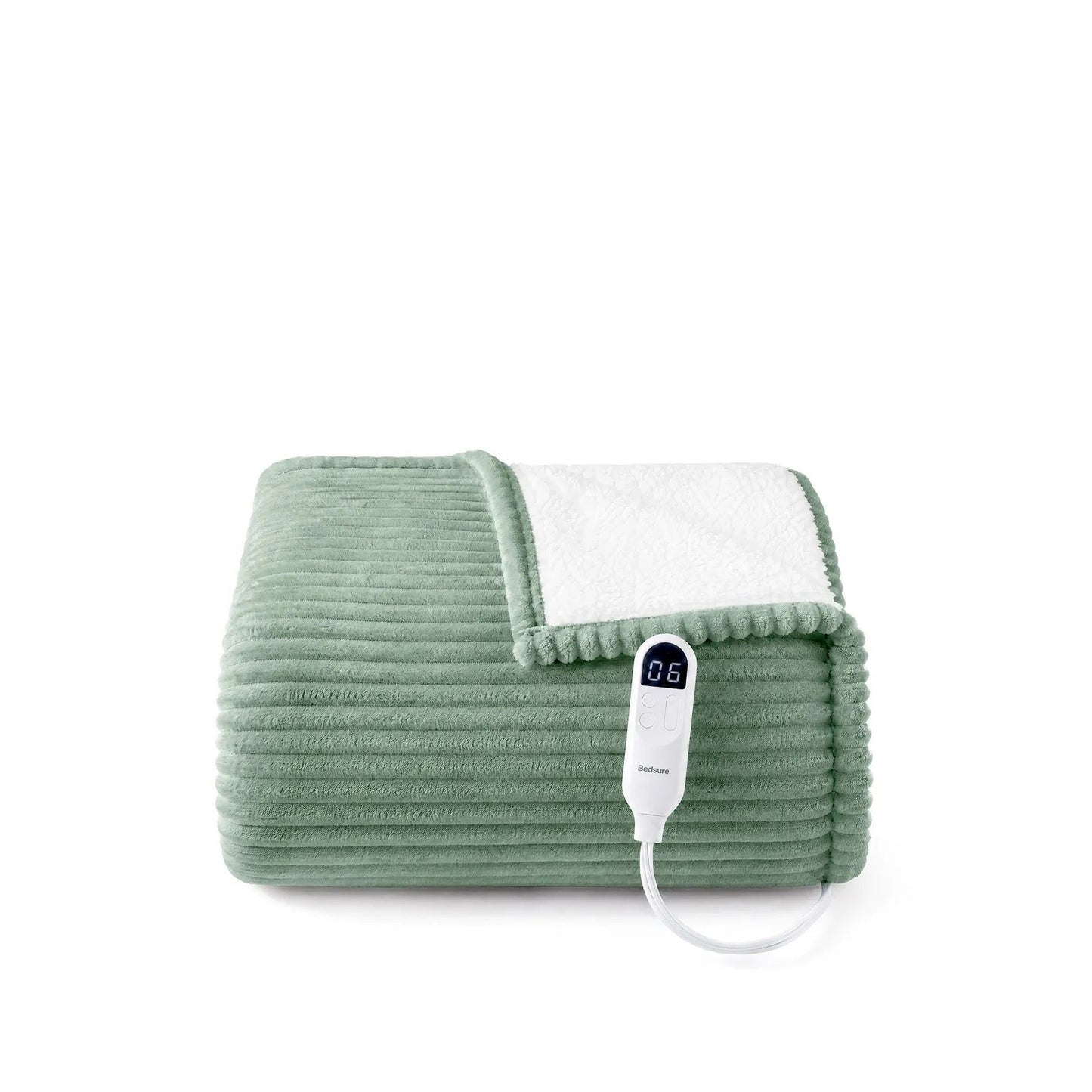 Ribbed Heated Blanket