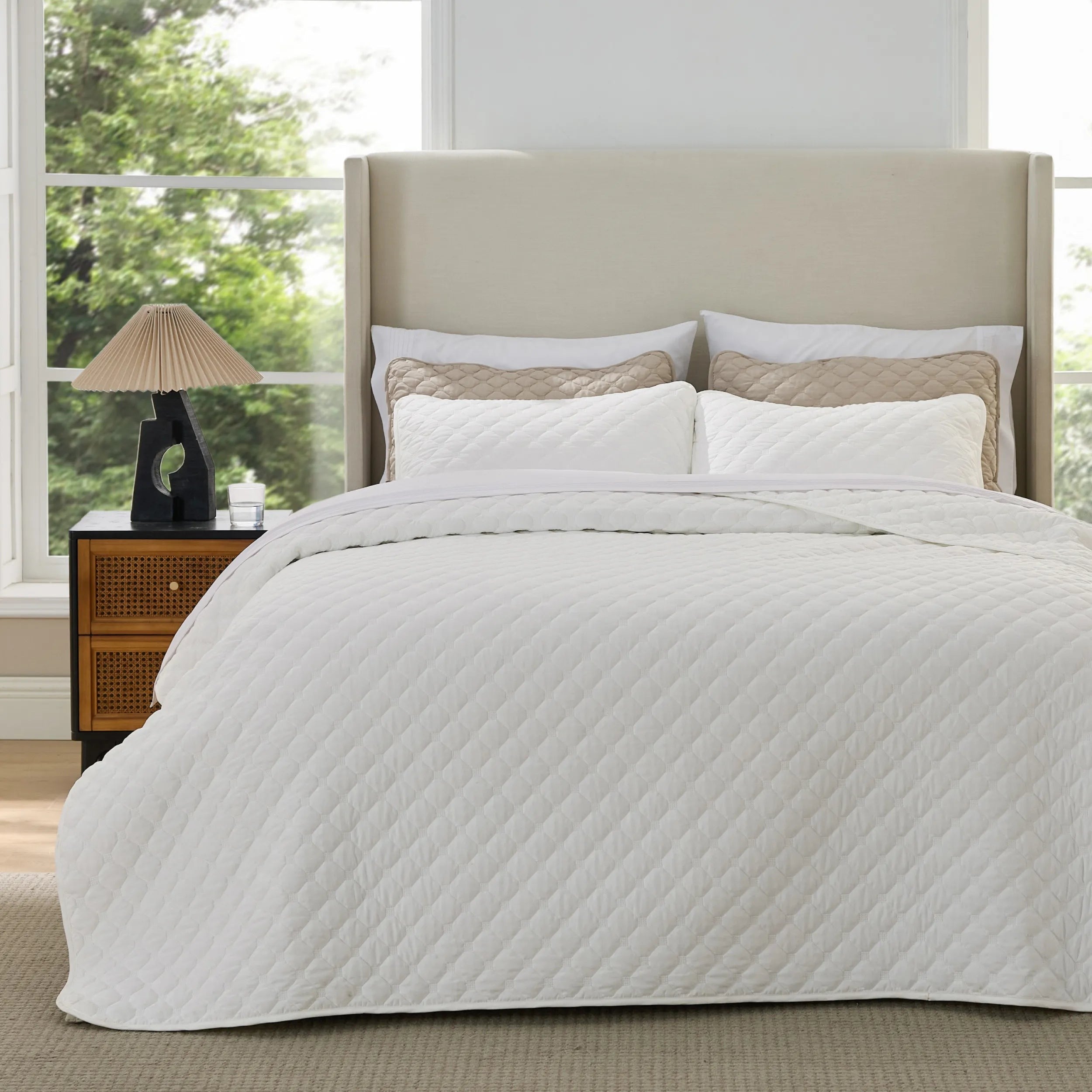Classic Honeycomb Quilt Set