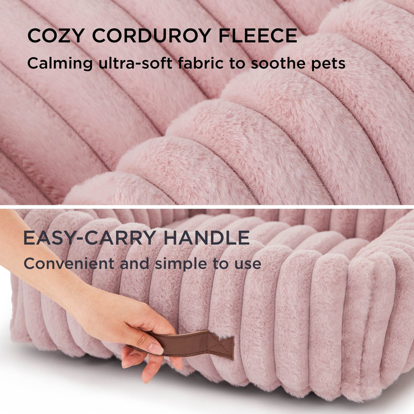 ComfyFleeceTM Rectangular Dog Bed