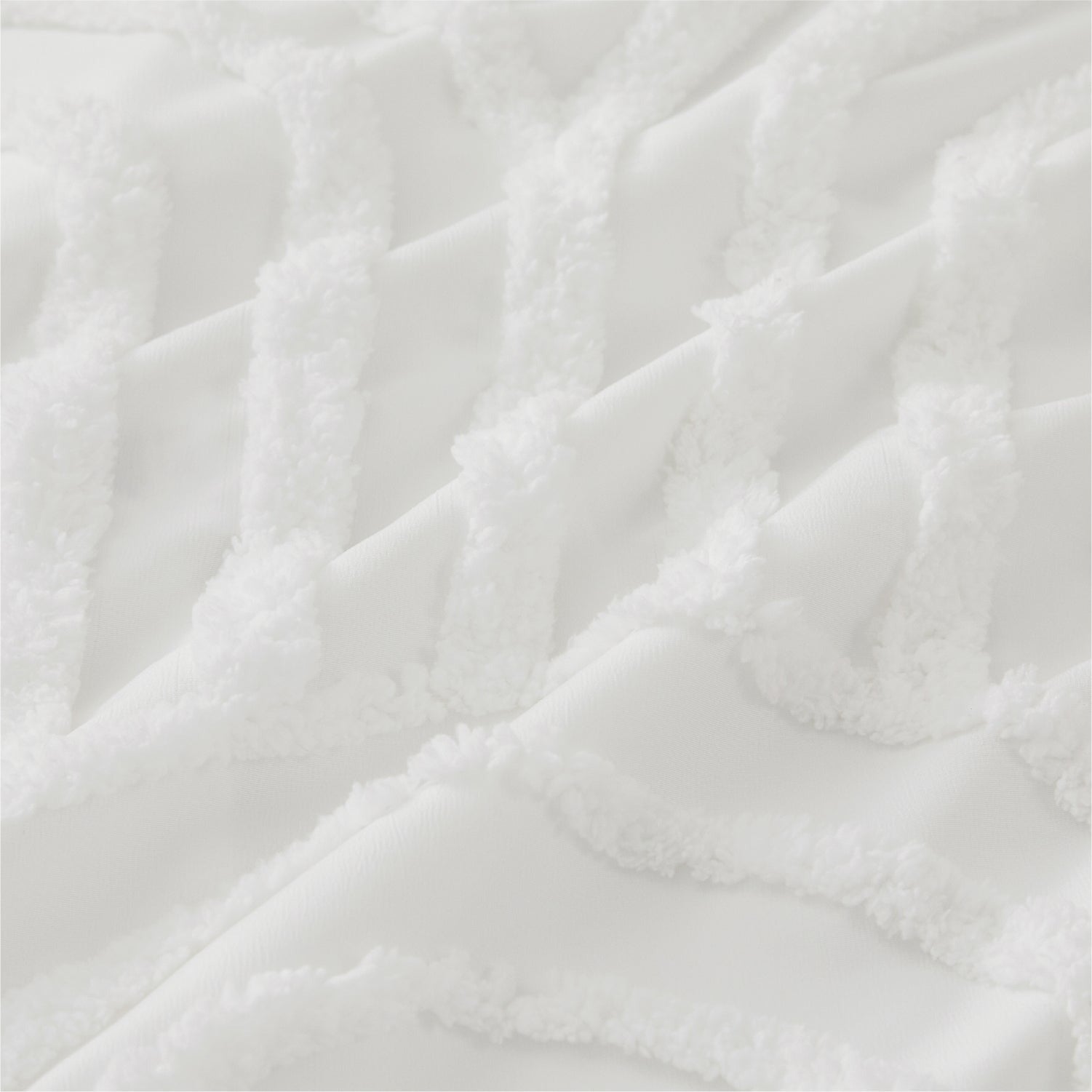 Fluffy Arch Tufted Comforter Set