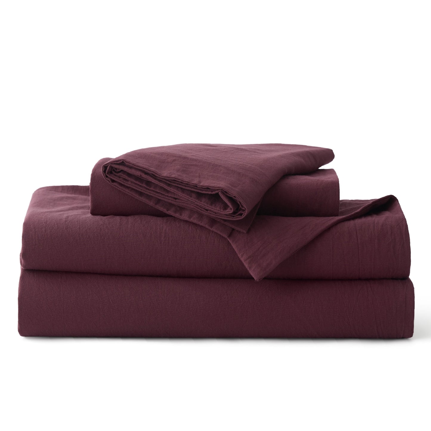PureWovenTM Washed Cotton Duvet Cover Set