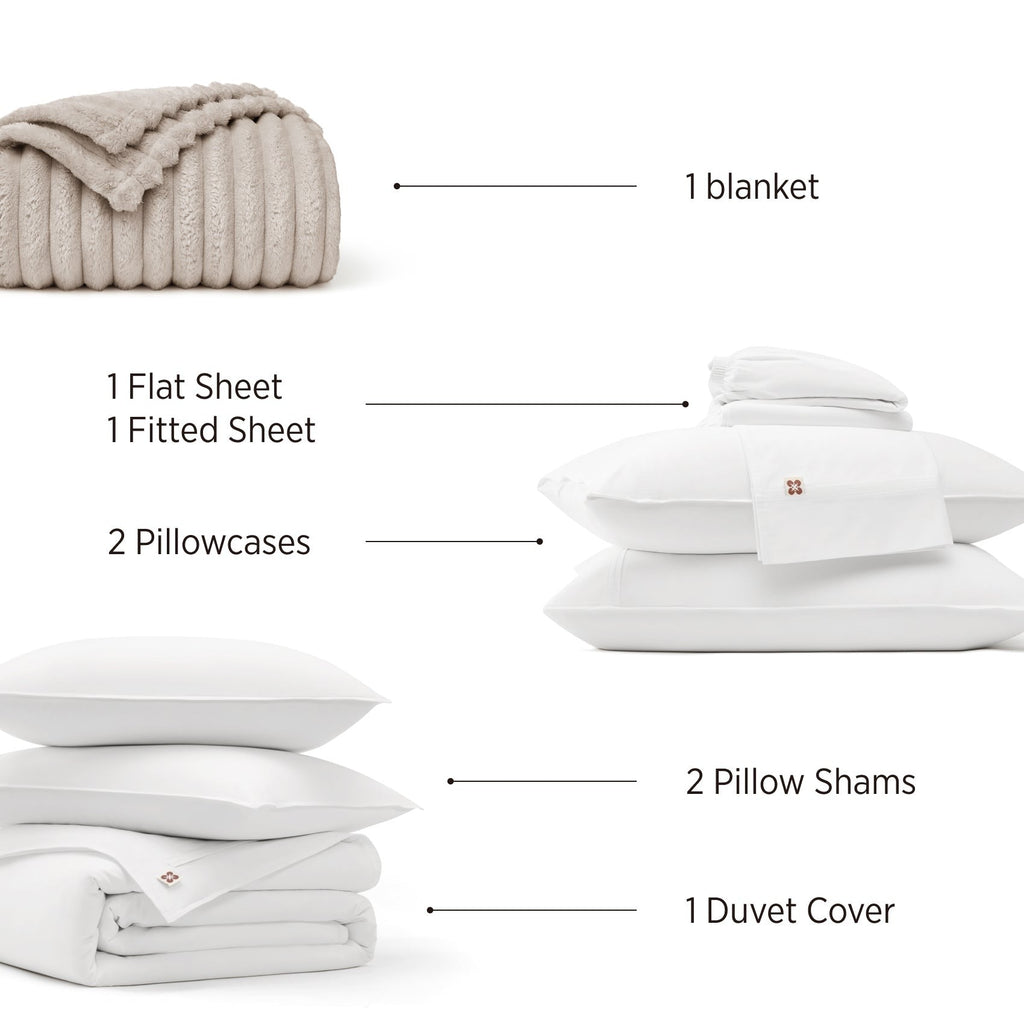 PureWovenTM Serene Blend Modern Cozy Bundle