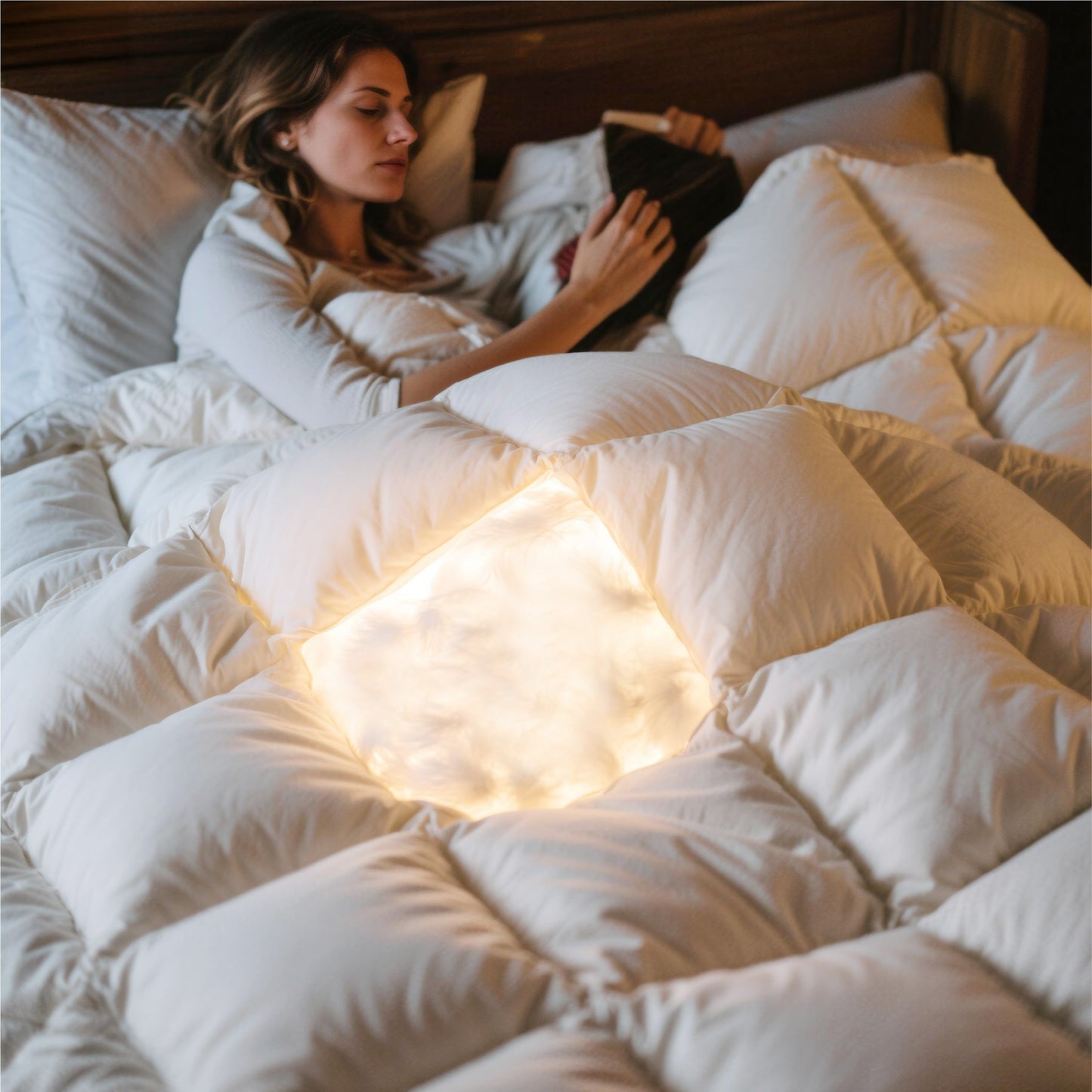 PureWovenTM Feather Down Comforter