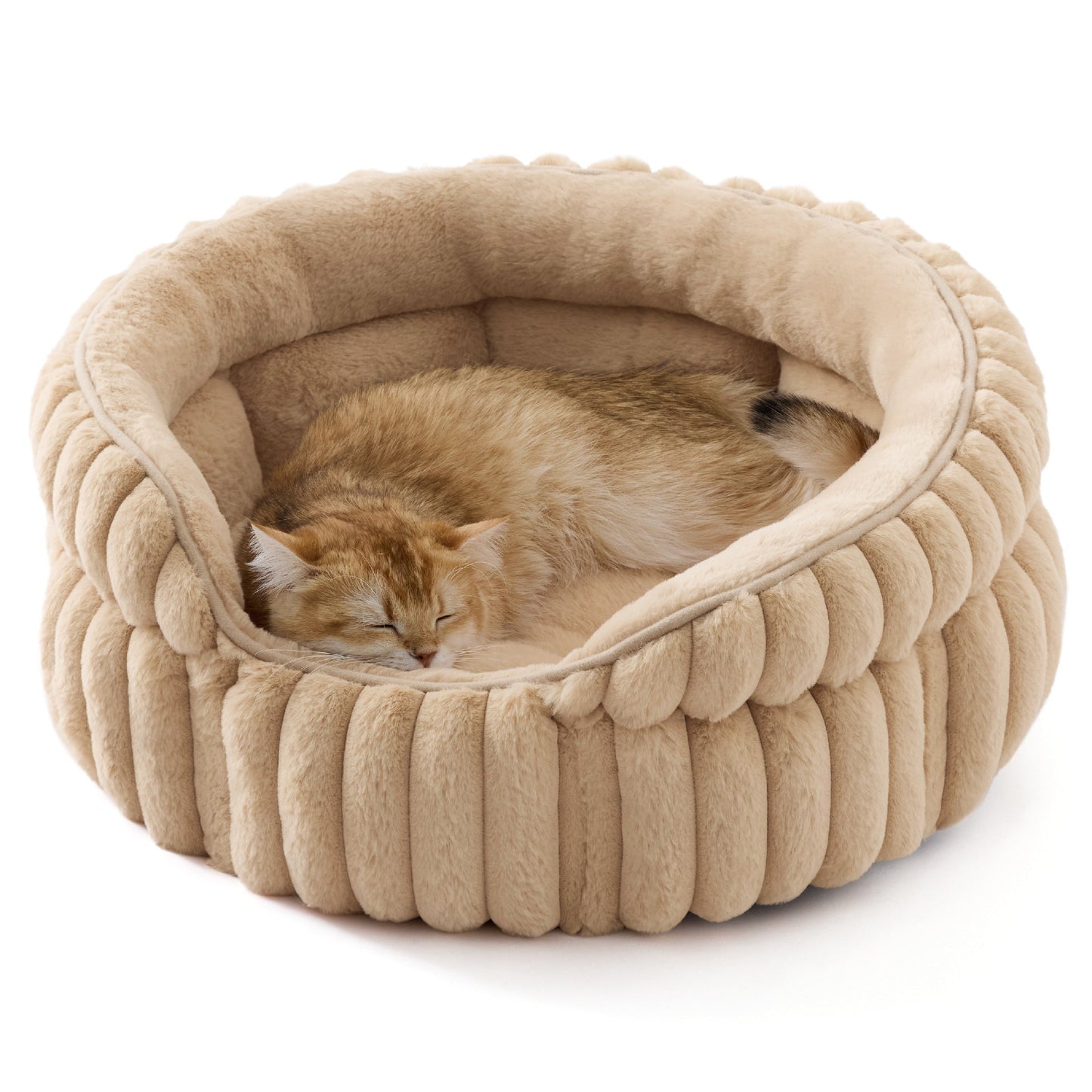 ComfyFleeceTM Dual-layer Cat Bed
