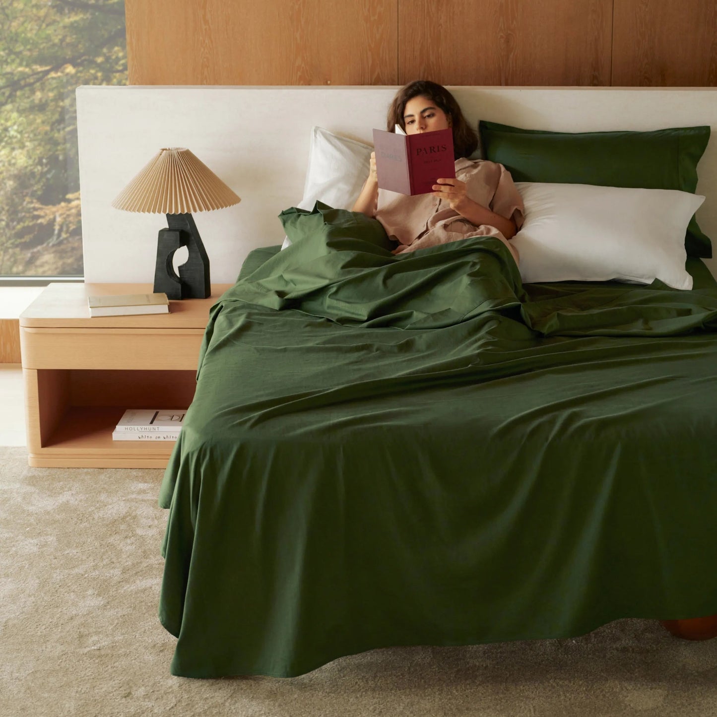 PureWovenTM Organic Cotton Sheet Set
