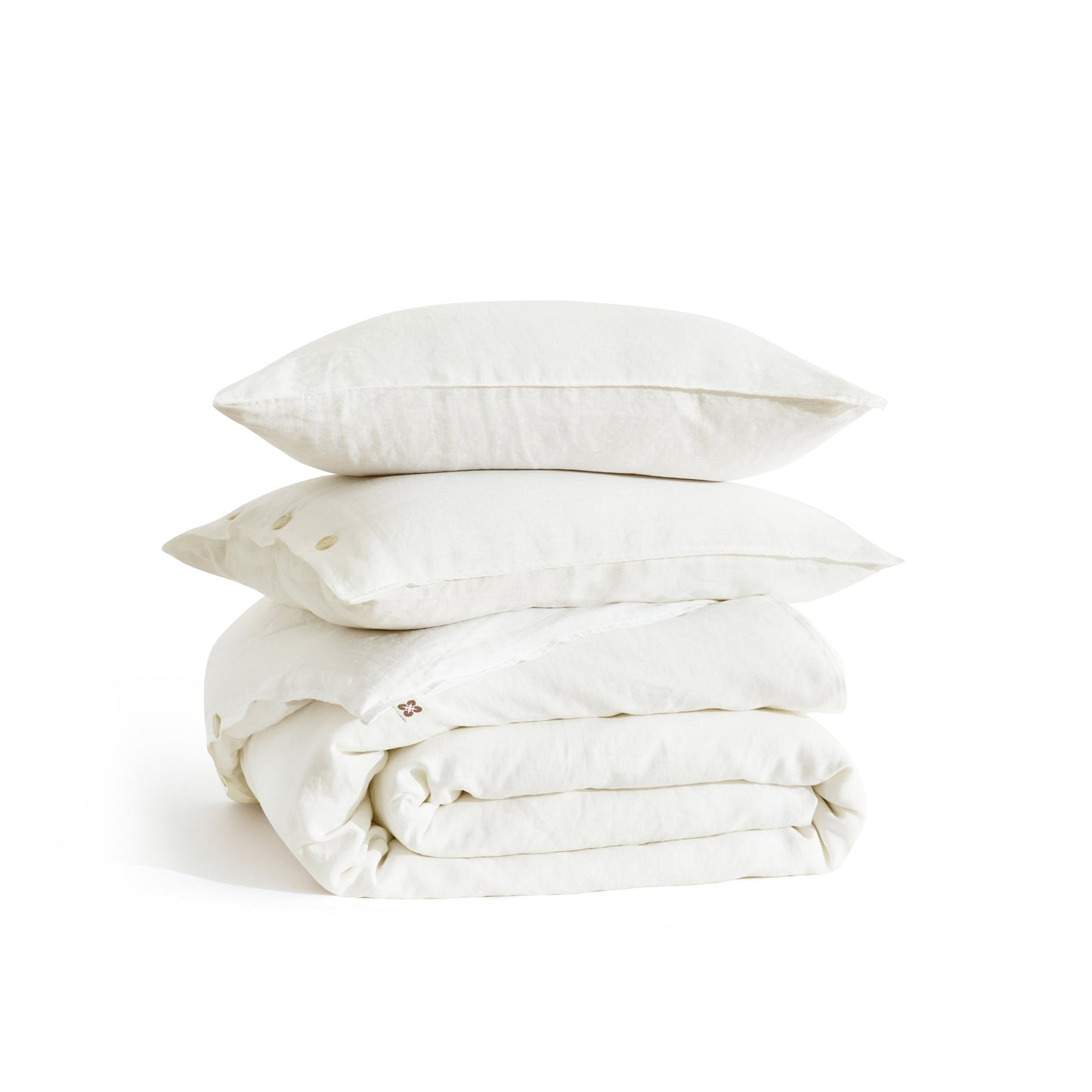 PureWovenTM Washed Linen Duvet Cover Set