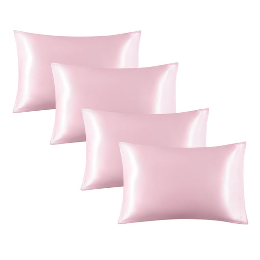 Satin Pillowcases 4 Packs