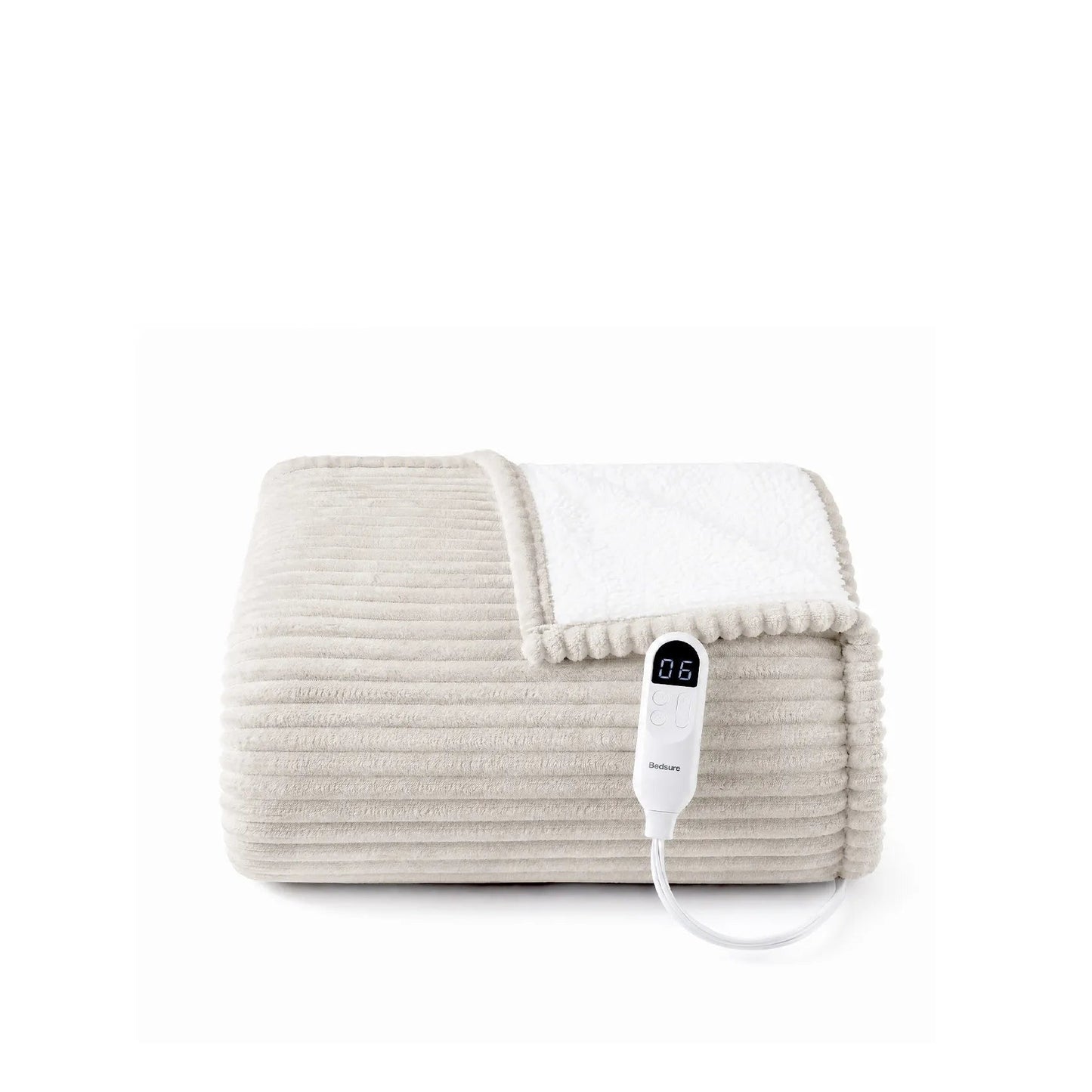 Ribbed Heated Blanket