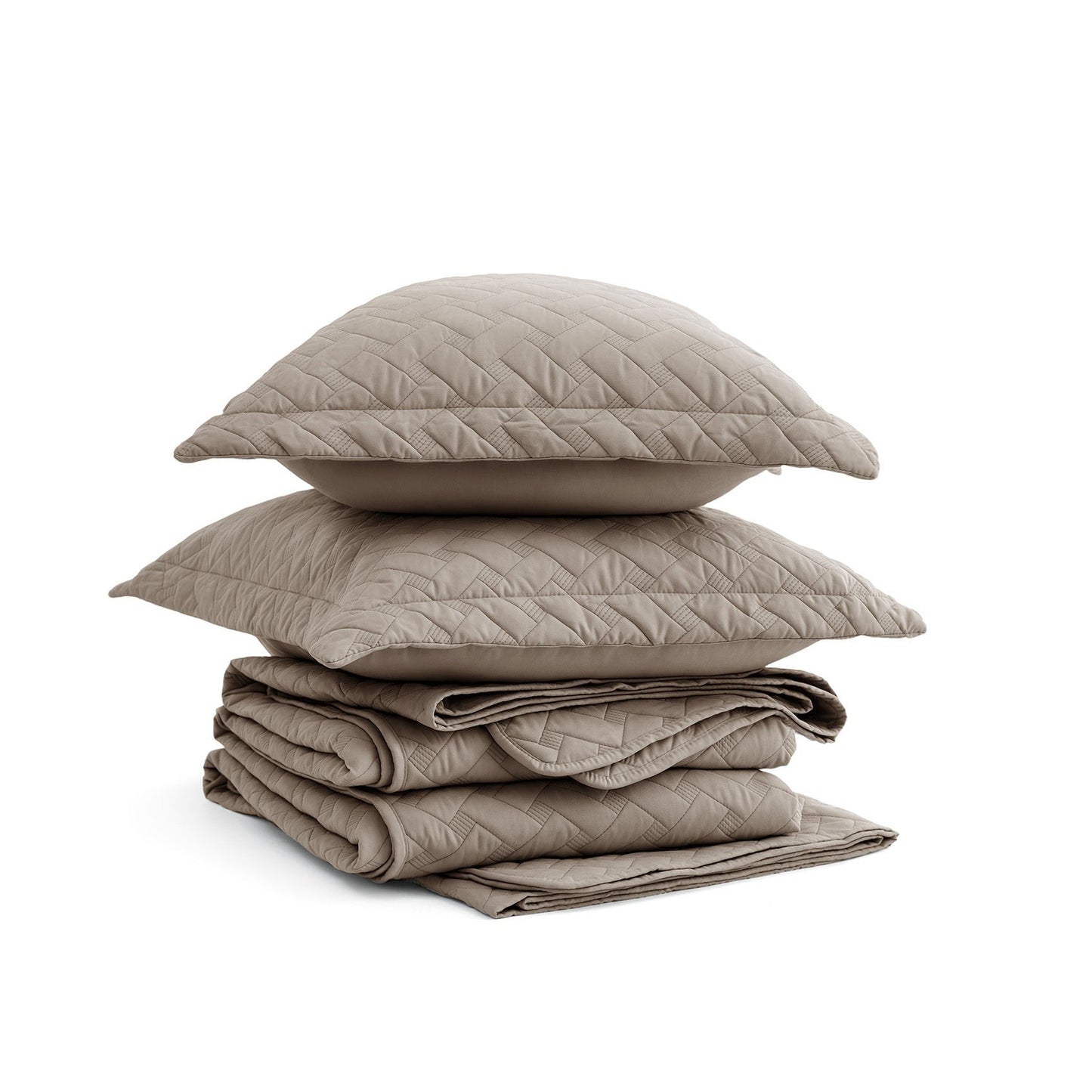 Basket-weave Quilt Set