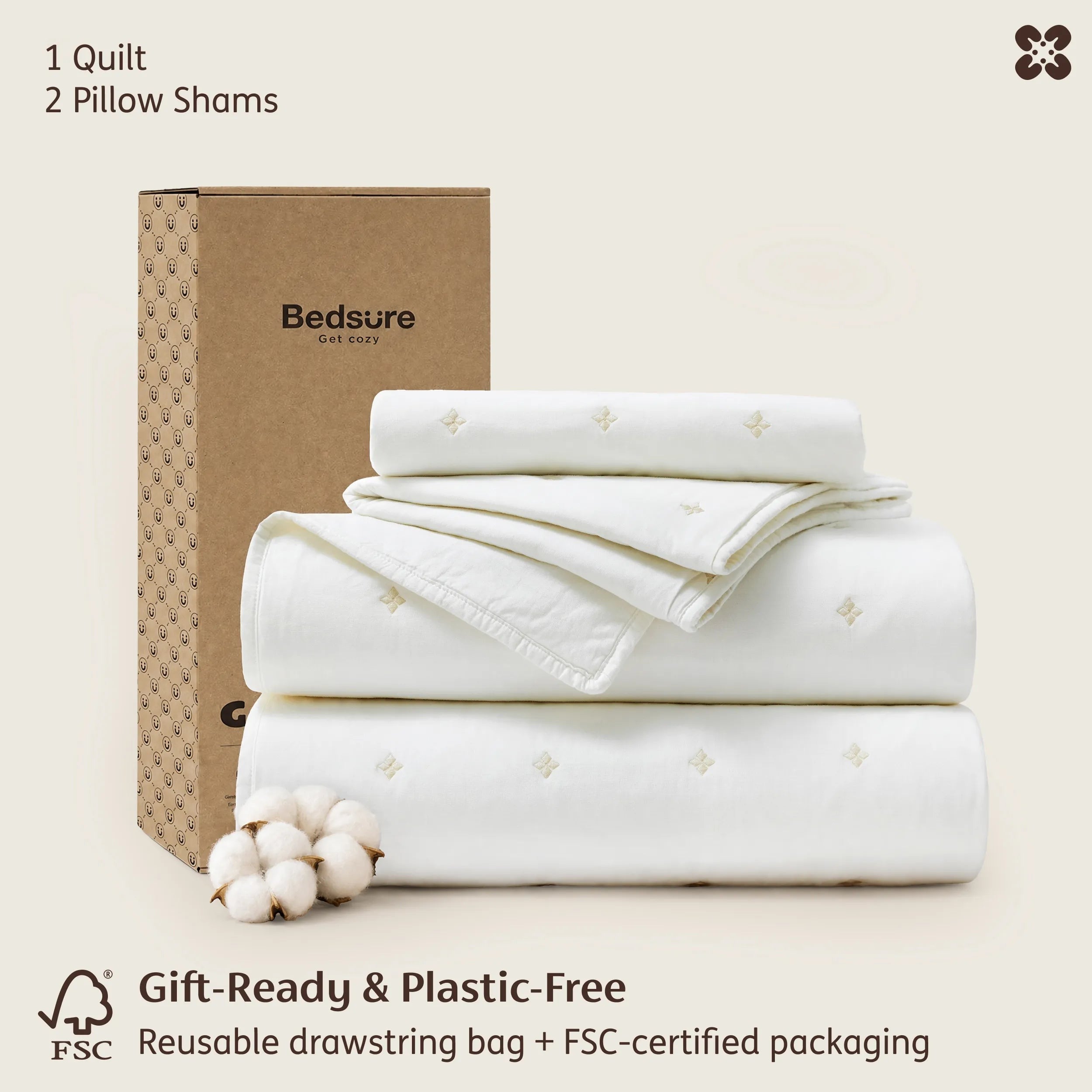 Cotton Clover Quilt Set