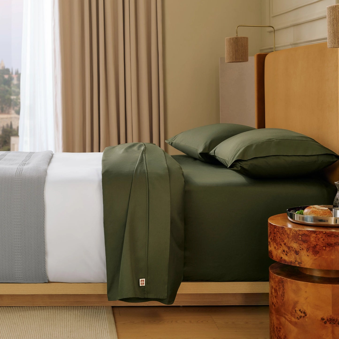 PureWovenTM Giza Egyptian Cotton Sheet Set