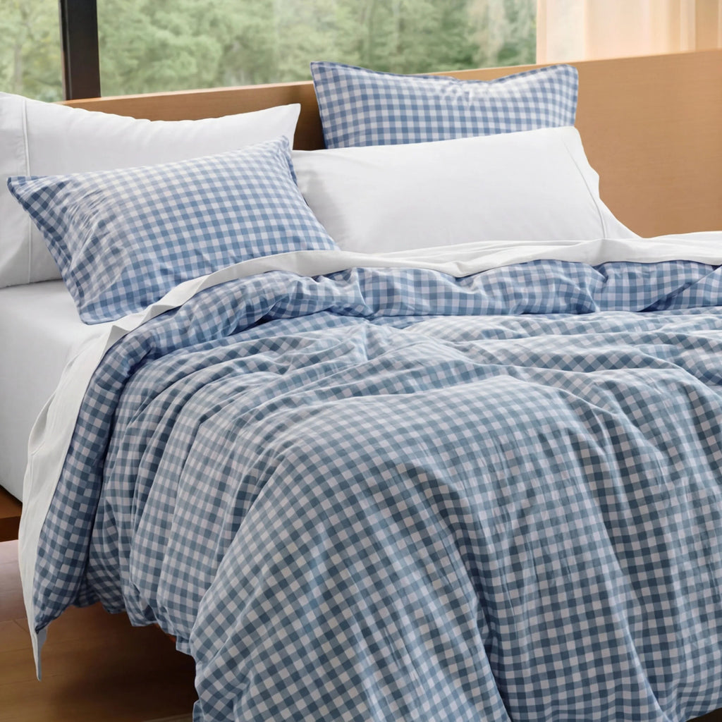 Natural Weekend Washed Cotton Gingham Bundle