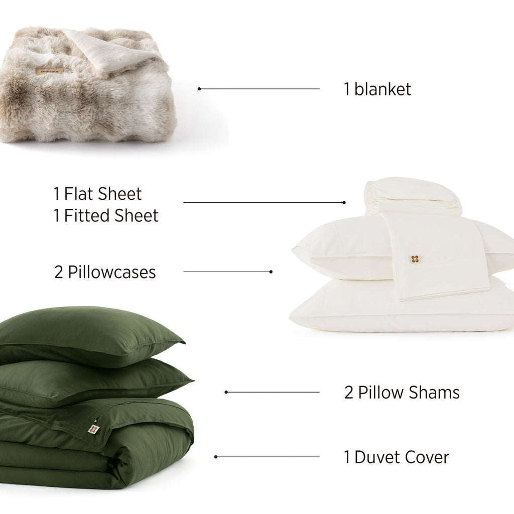 PureWovenTM Serene Blend Plush Luxe Bundle
