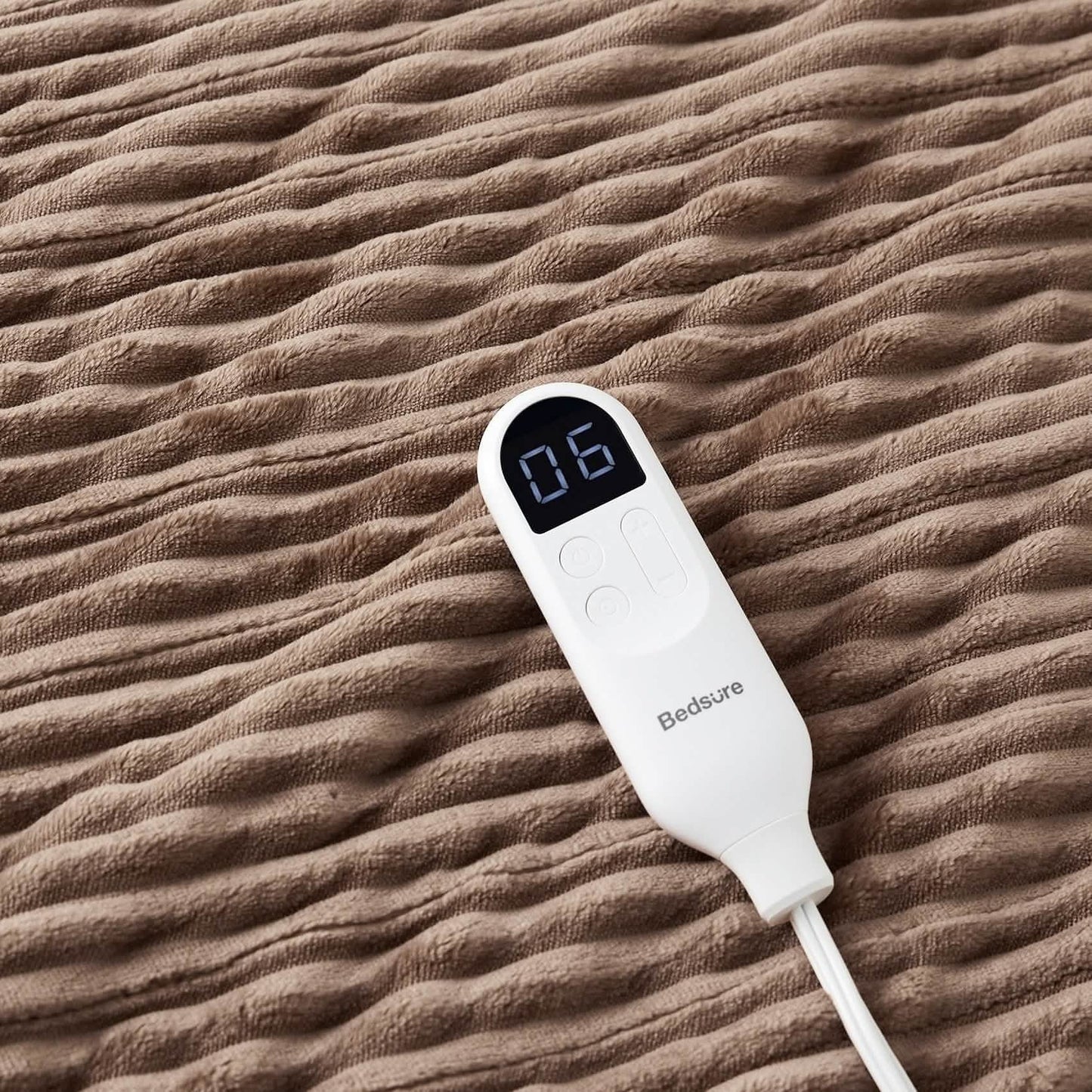 Ribbed Heated Blanket