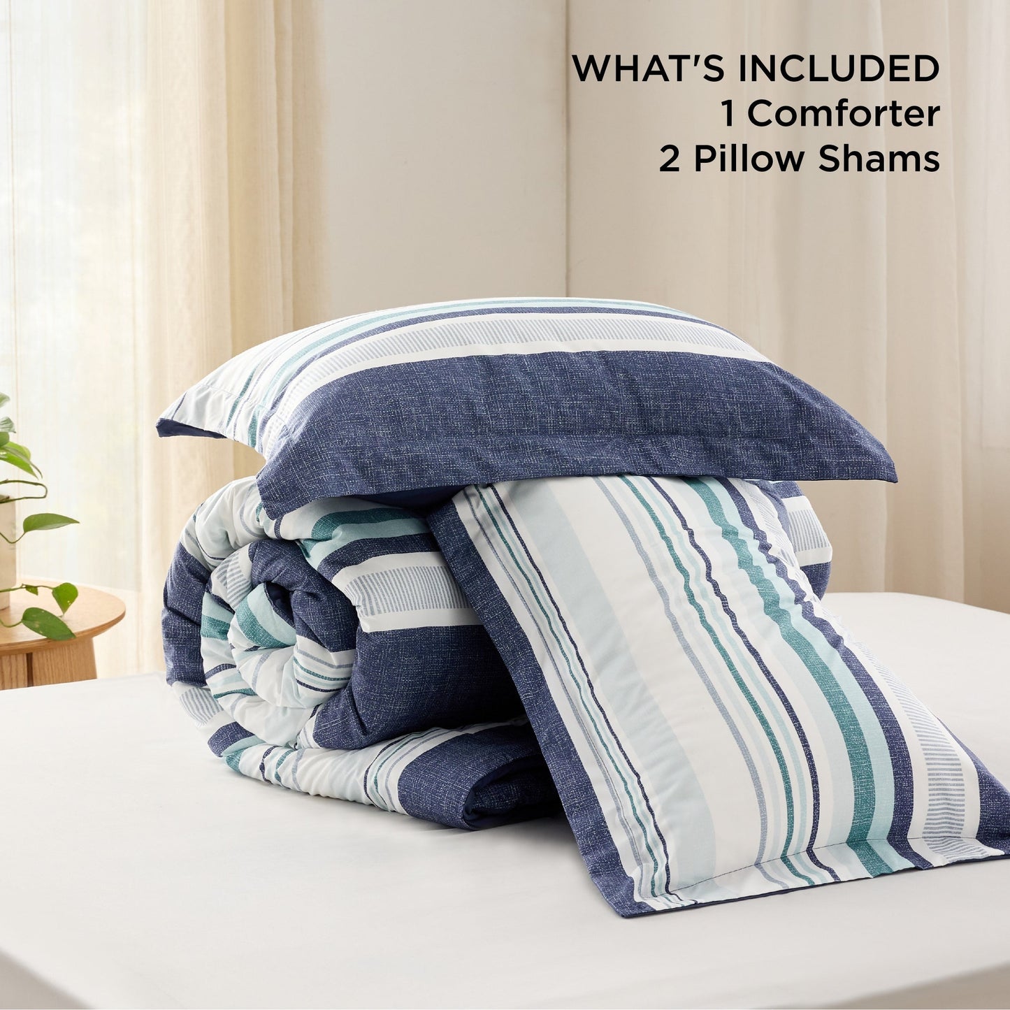 Retro Botanical Comforter Set