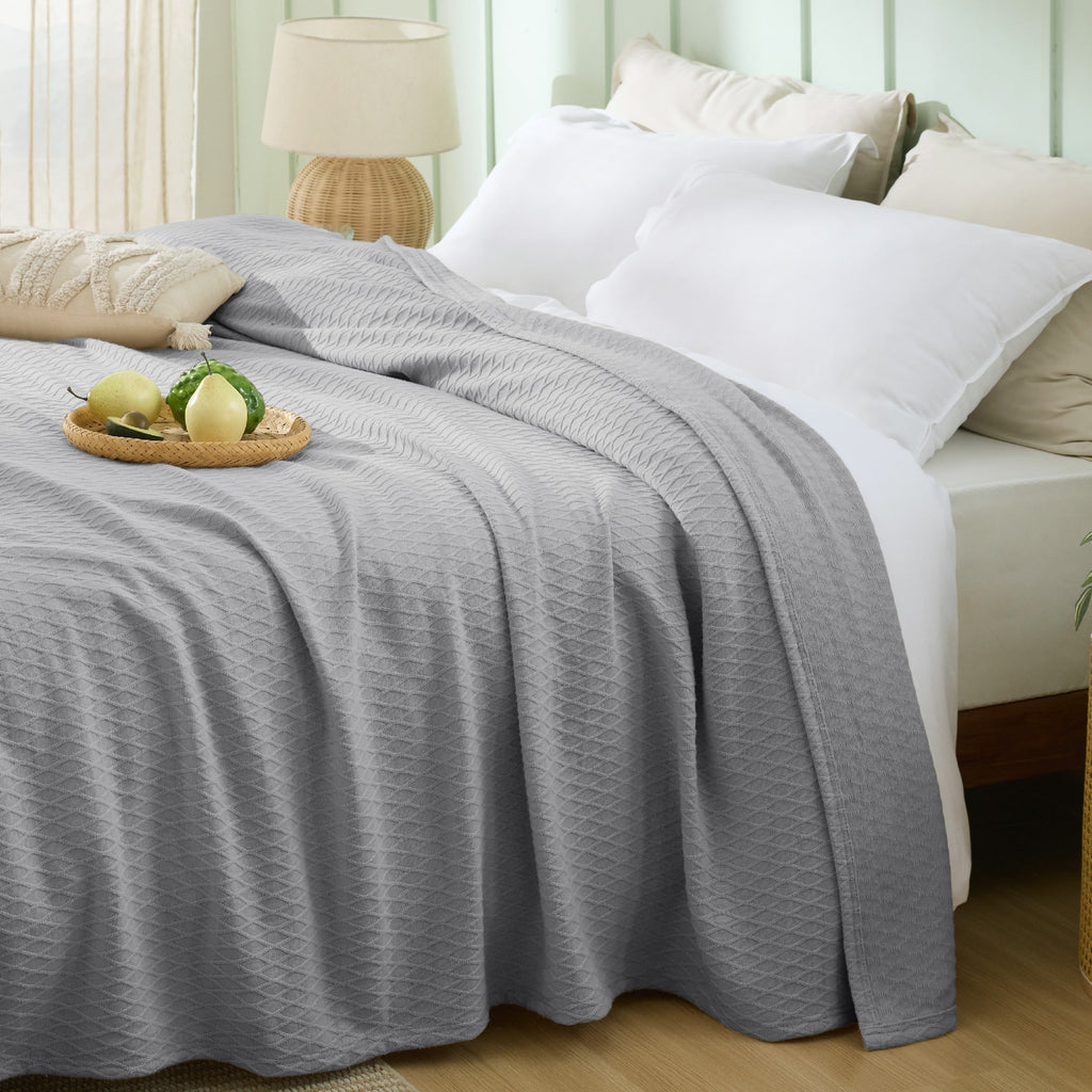 Diamond Texture Cooling Blanket