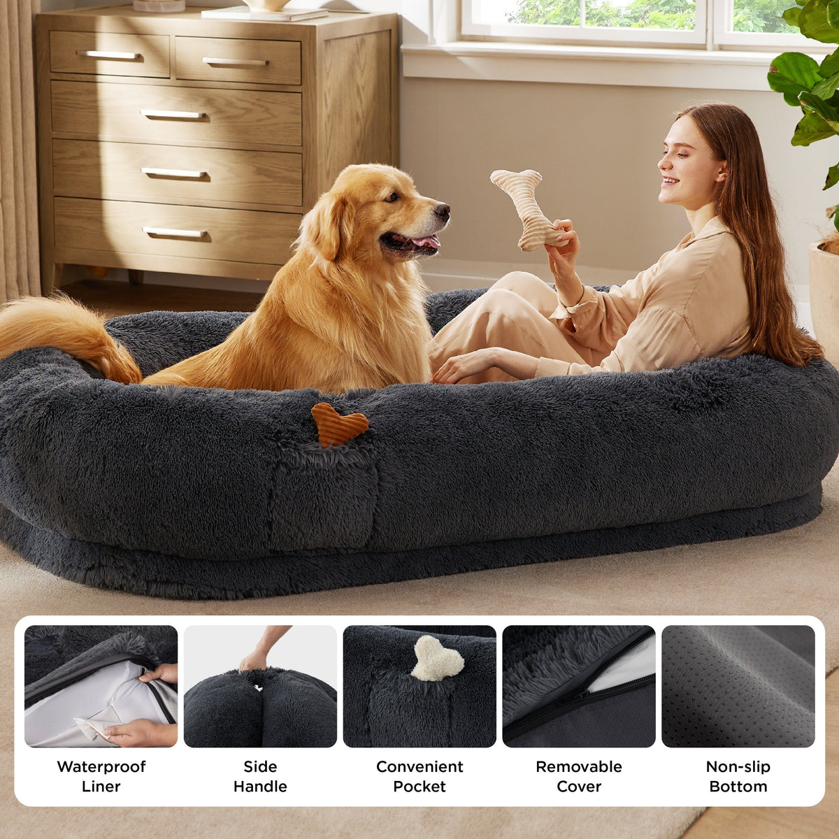 Human Dog Bed
