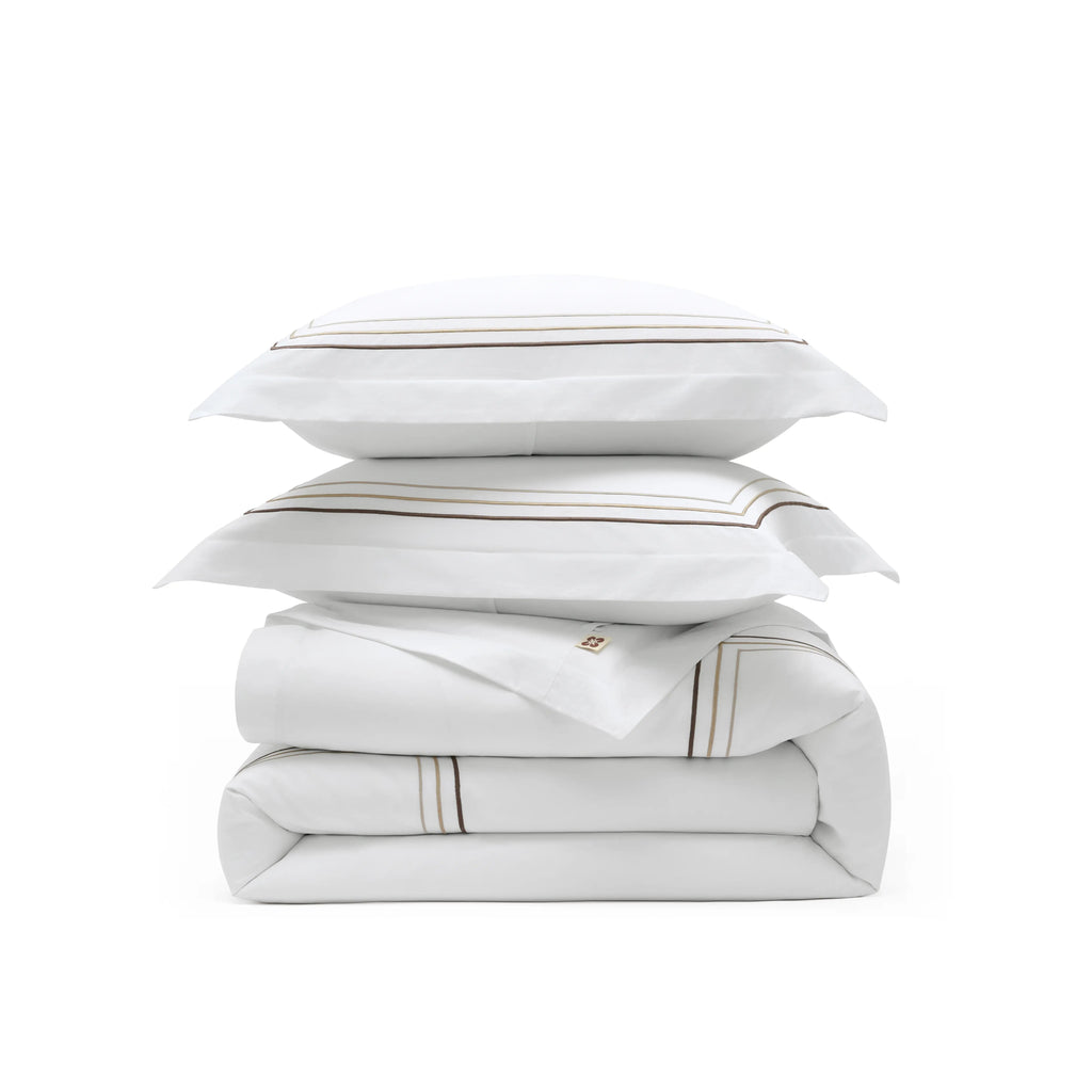 PureWovenTM Giza Egyptian Cotton Duvet Cover Set