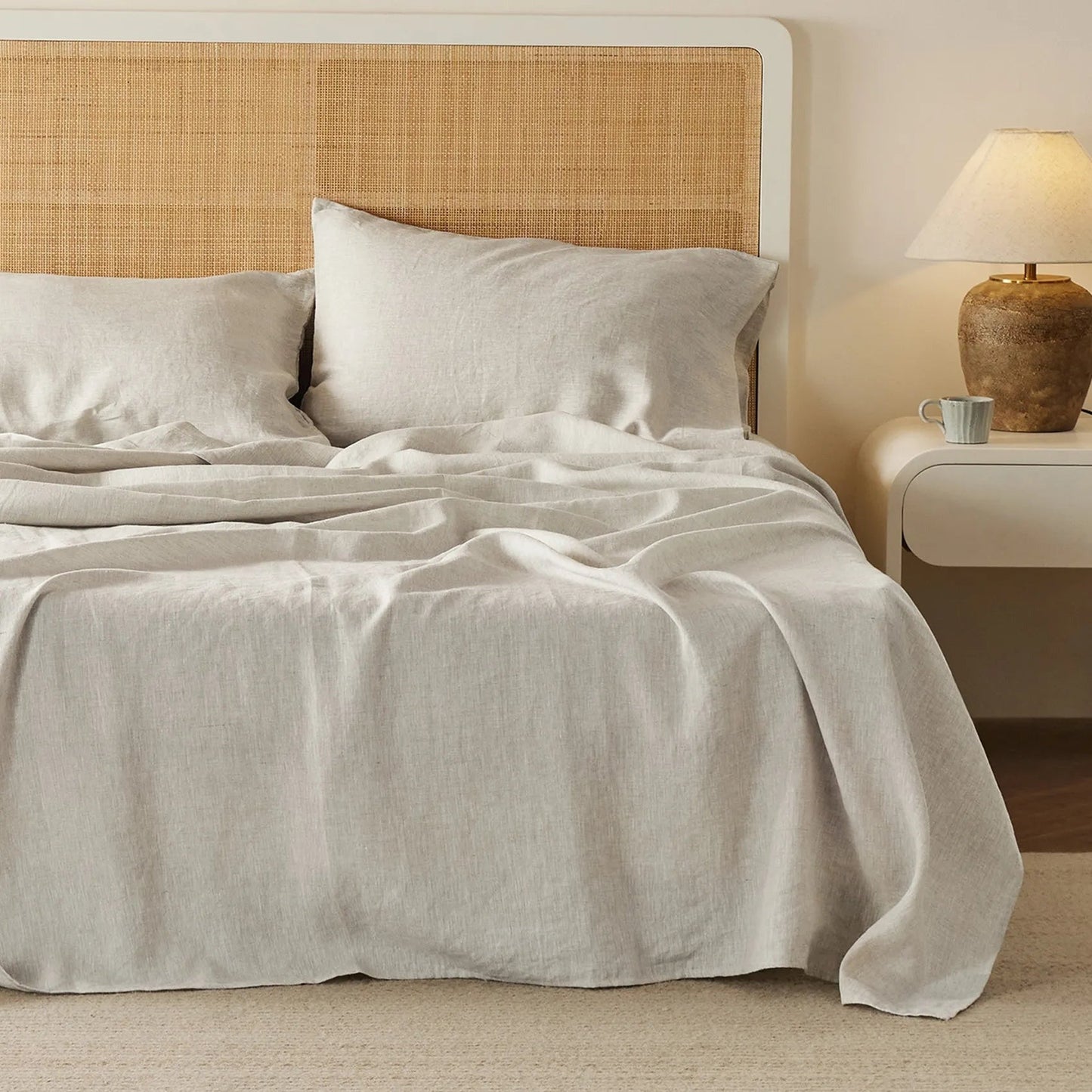 Cotton-Linen Blend Sheet Set