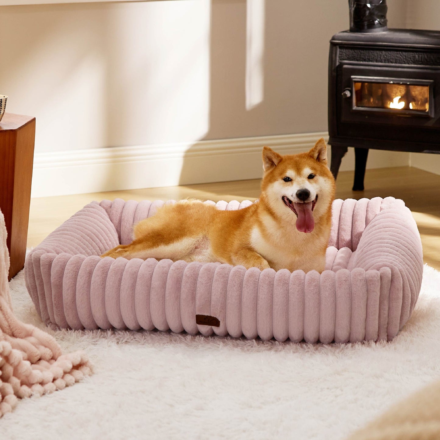 ComfyFleeceTM Rectangular Dog Bed