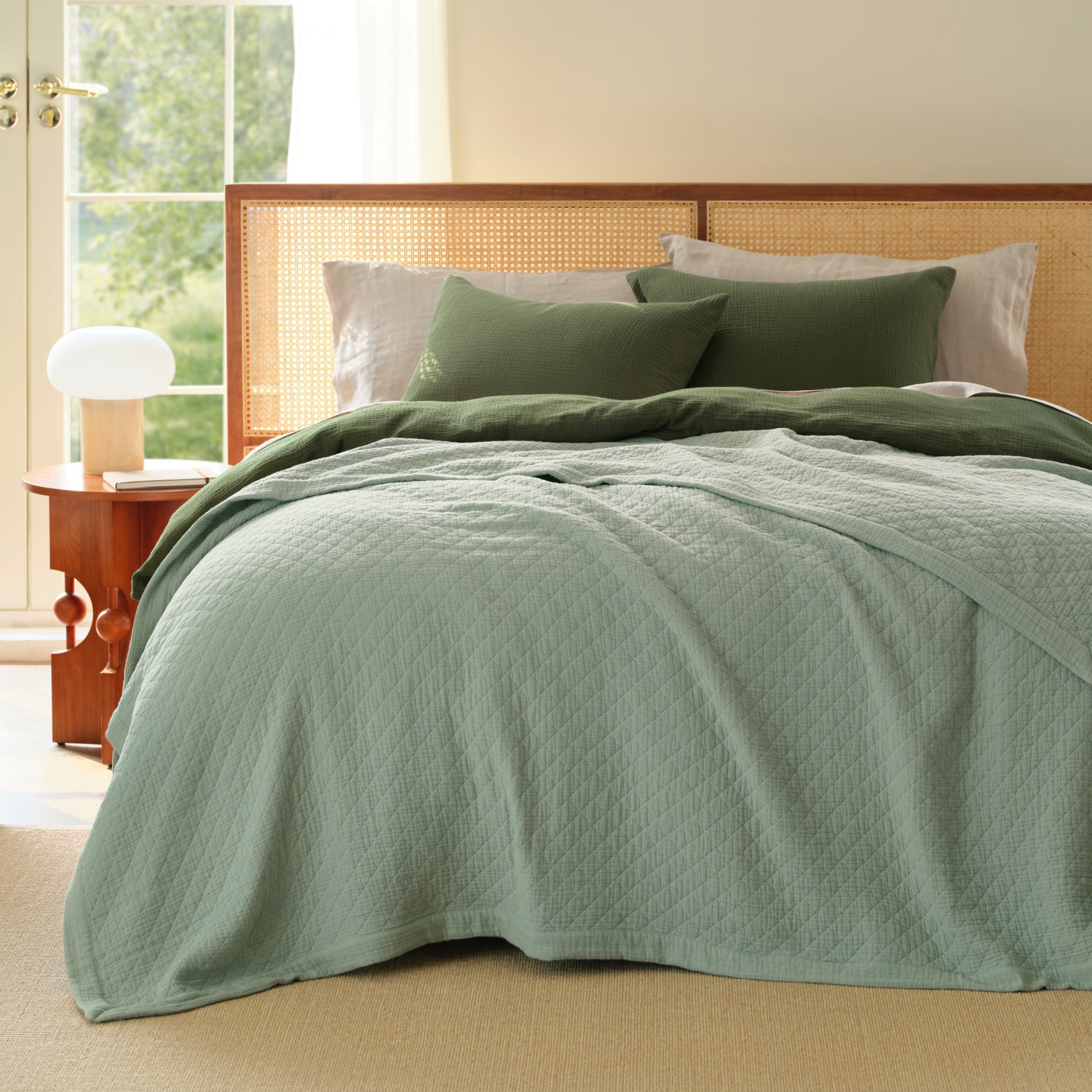 PureWovenTM 8-Layer Cotton Muslin Blanket