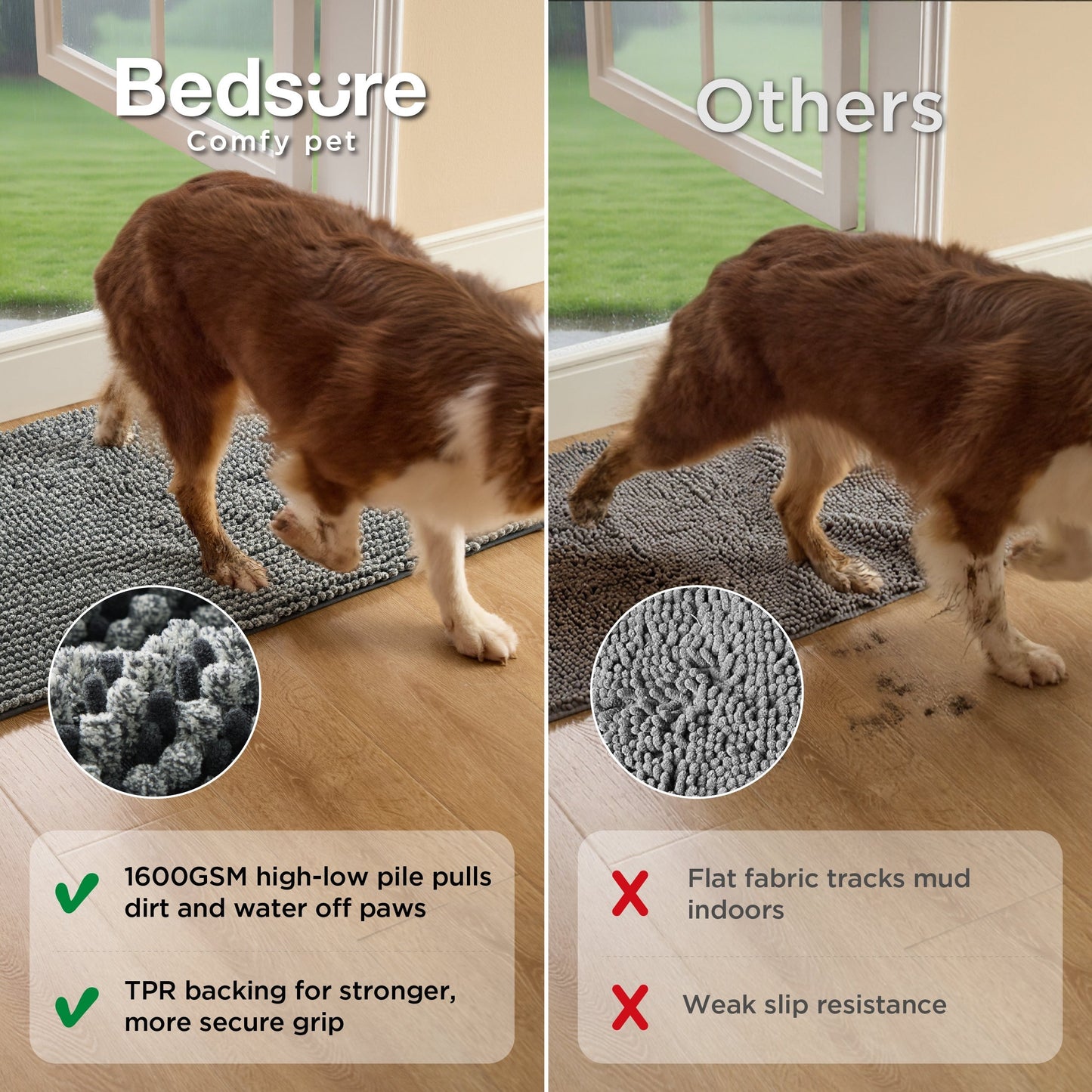 Dog Doormat For Muddy Paws